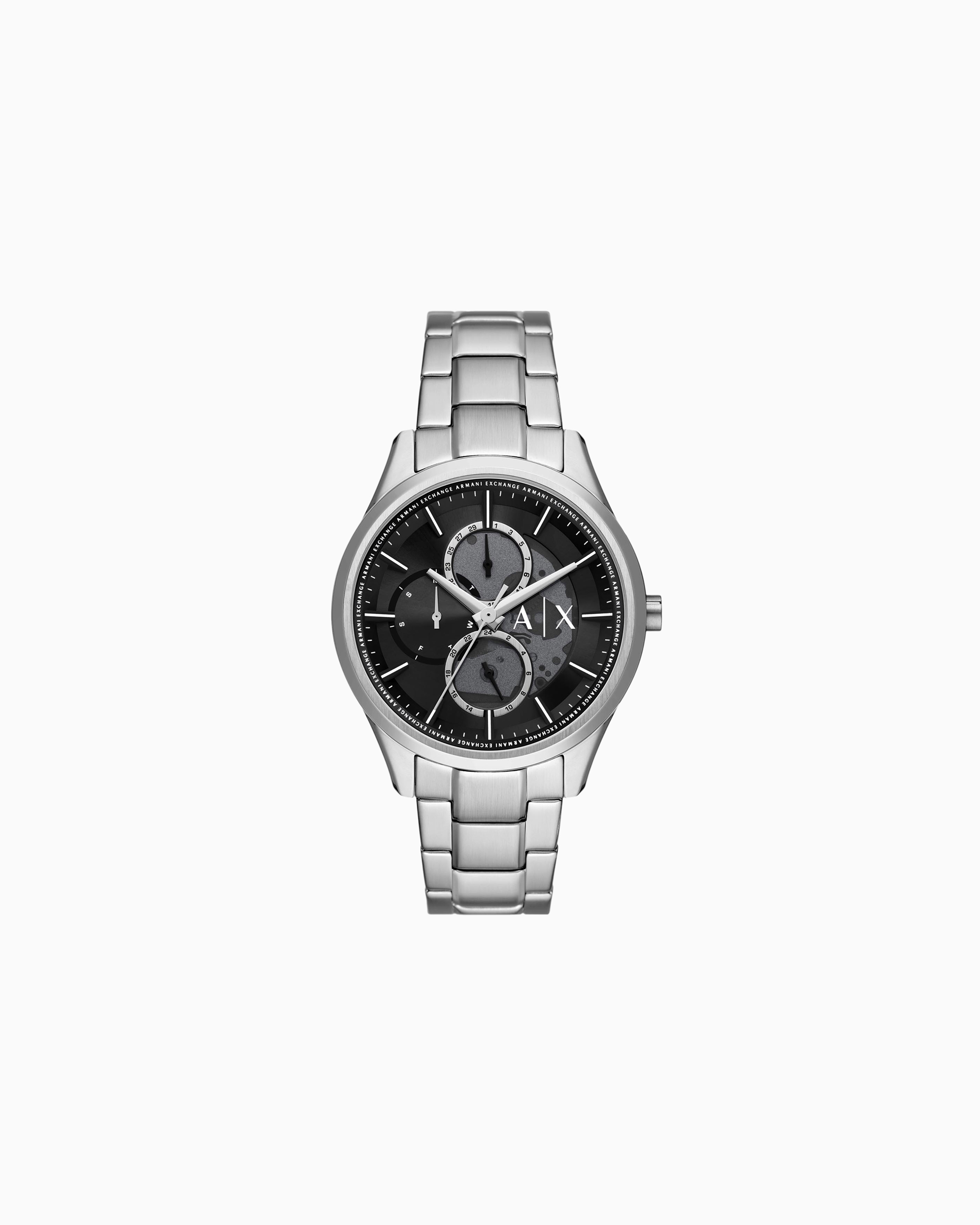 Armani Exchange - Multifunction steel watch, Man, Multicoloured, Size: TU