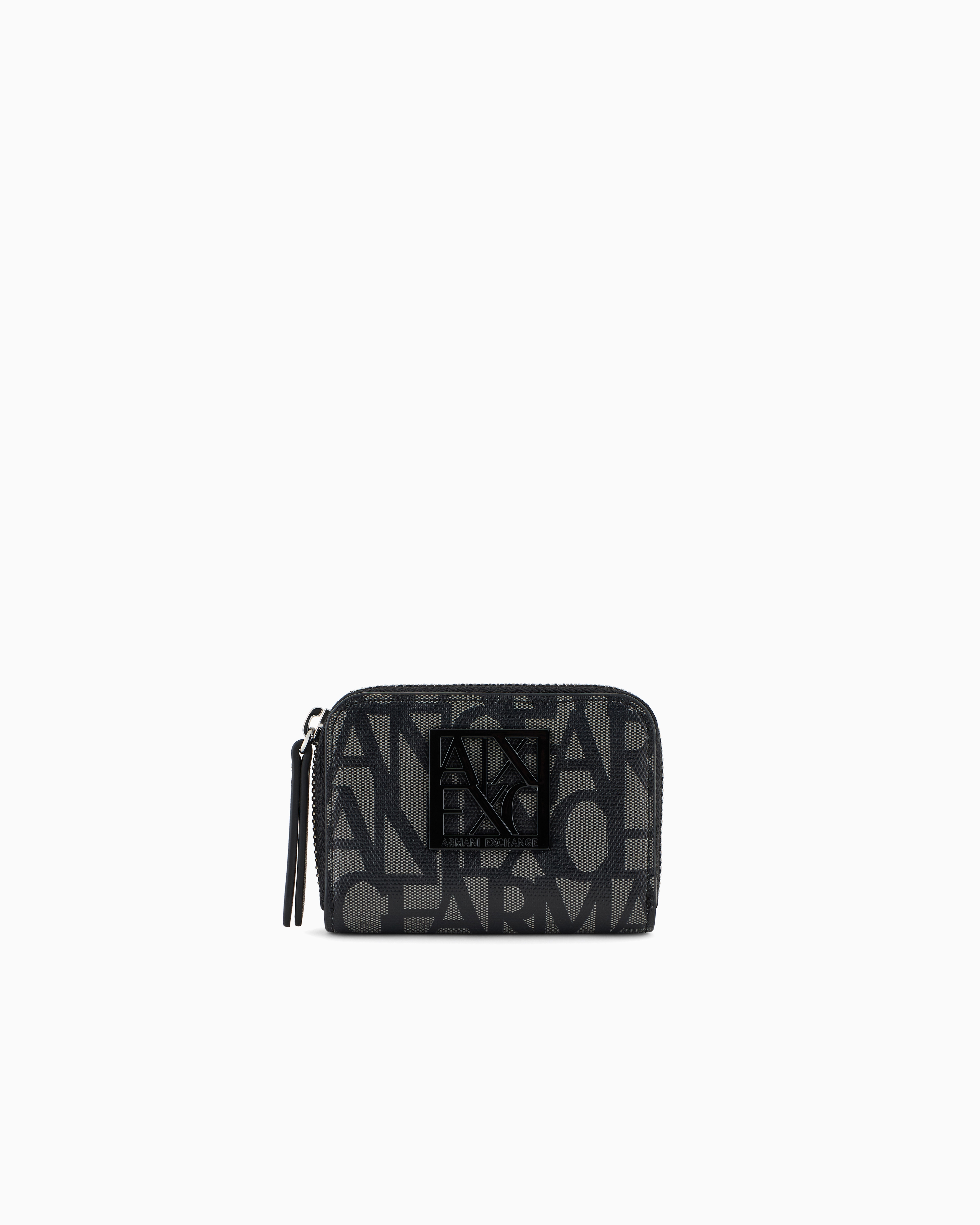Armani Exchange Black Wallets