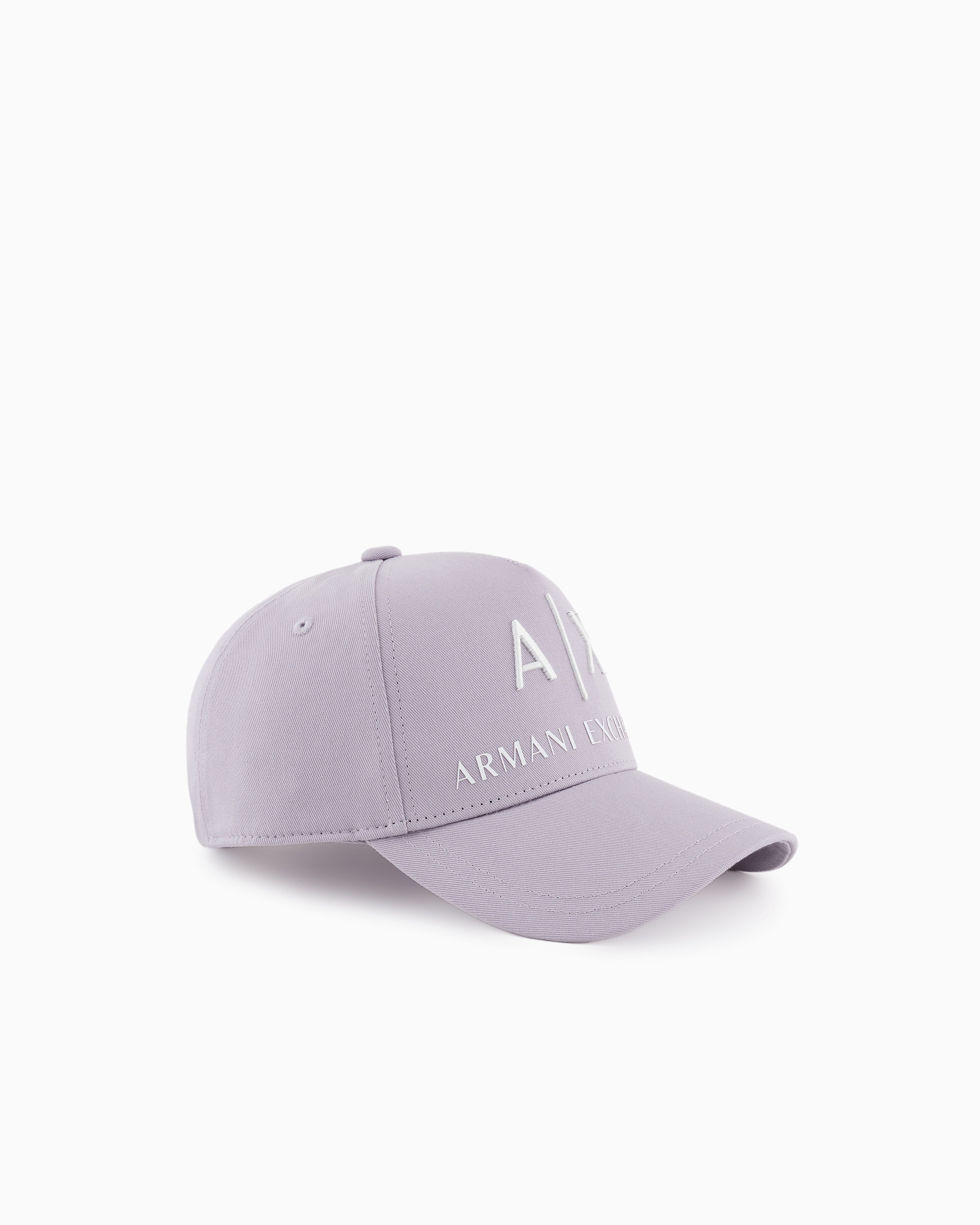 Armani Exchange - Visor cap with logo, Man, Purple, Size: TU