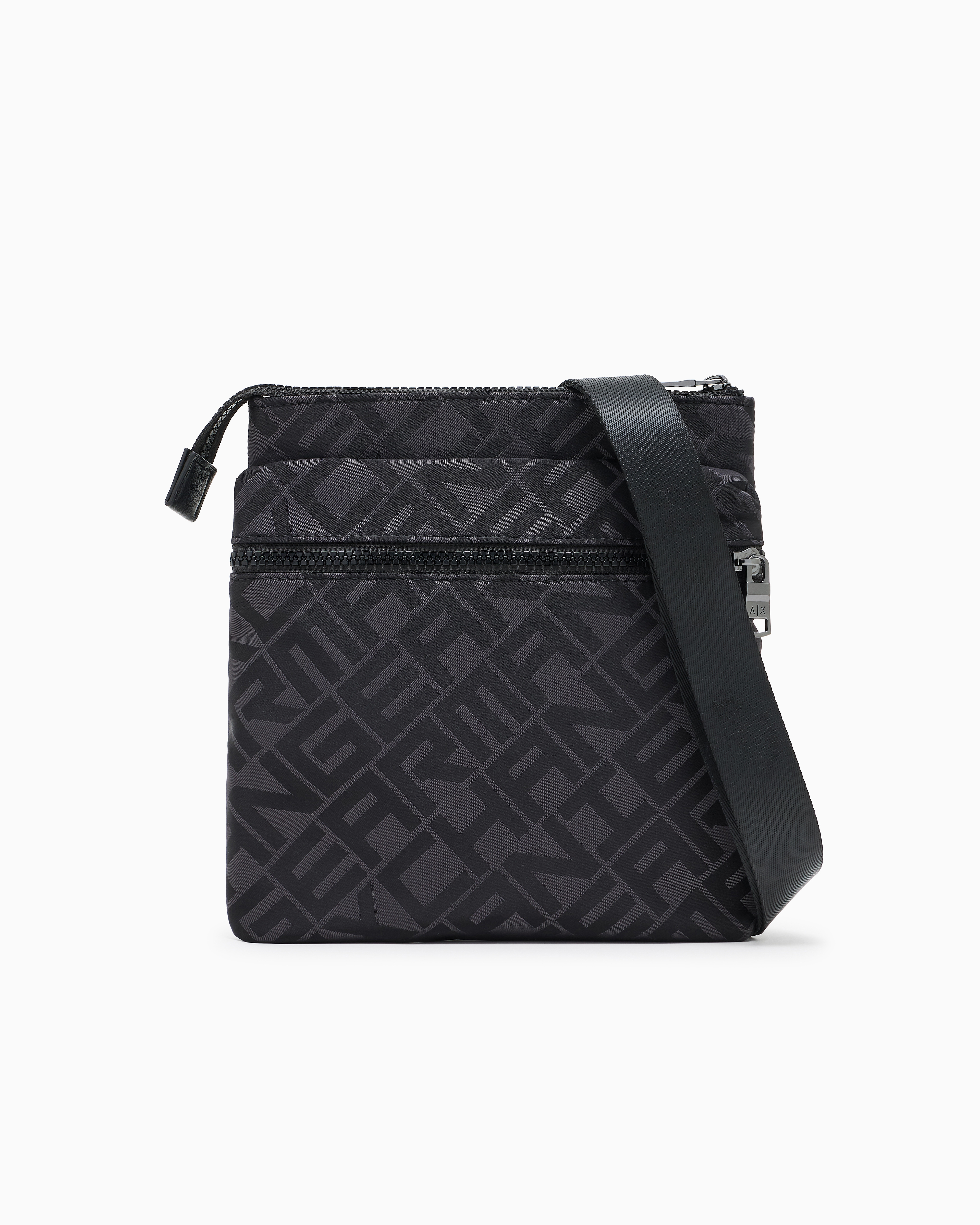 Armani Exchange - Crossbody Bags, Man, Black, Size: TU