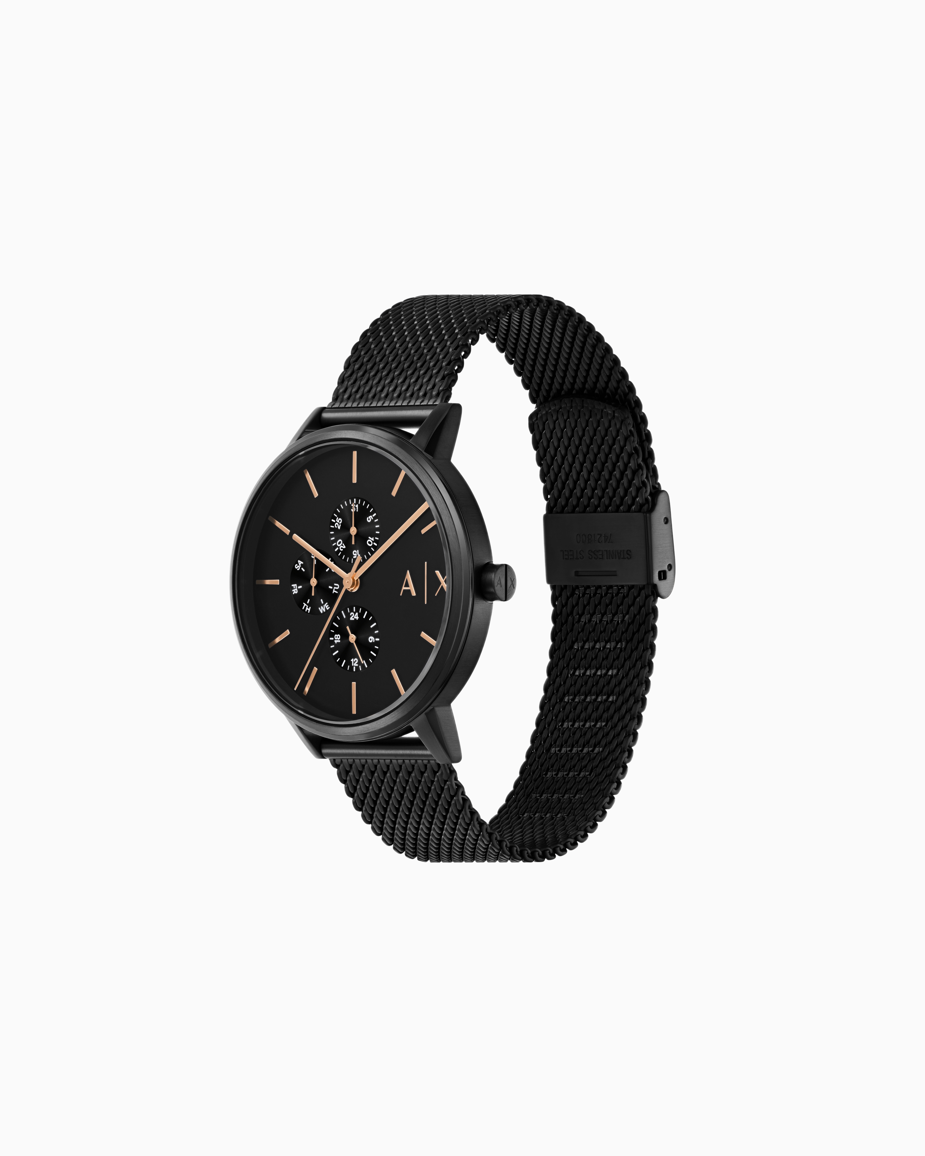 ARMANI EXCHANGE　 HYBRID SMARTWATCH ブラック Armani Exchange Launches New Hybrid Smartwatch