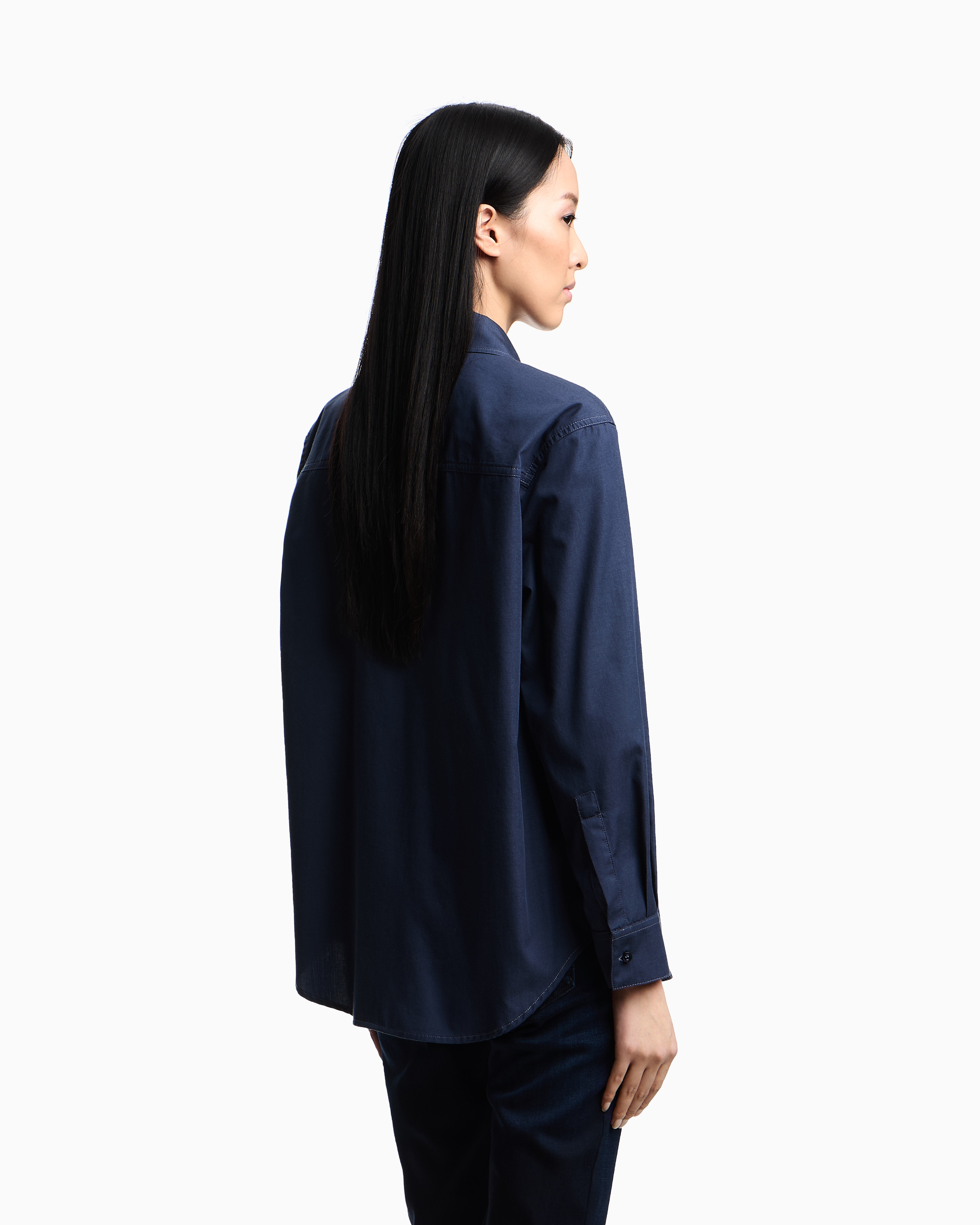 アウターその他 EMPORIO ARMANI Woman Waistcoat Blue EW001962AF15990 UB092 EAE3NG19F2111-017SS24(1).jpg?