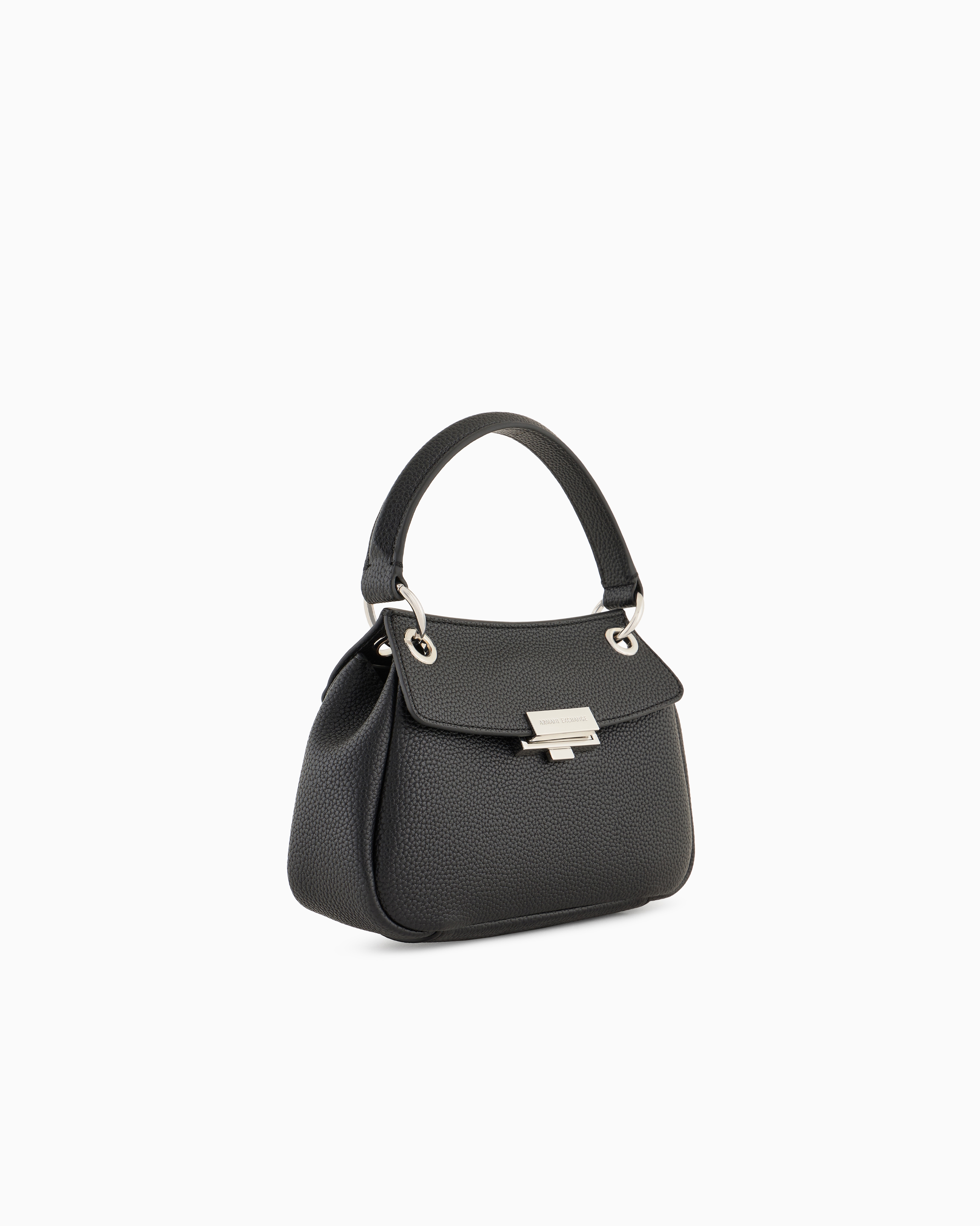 Handbag with metal details | Armani Exchange