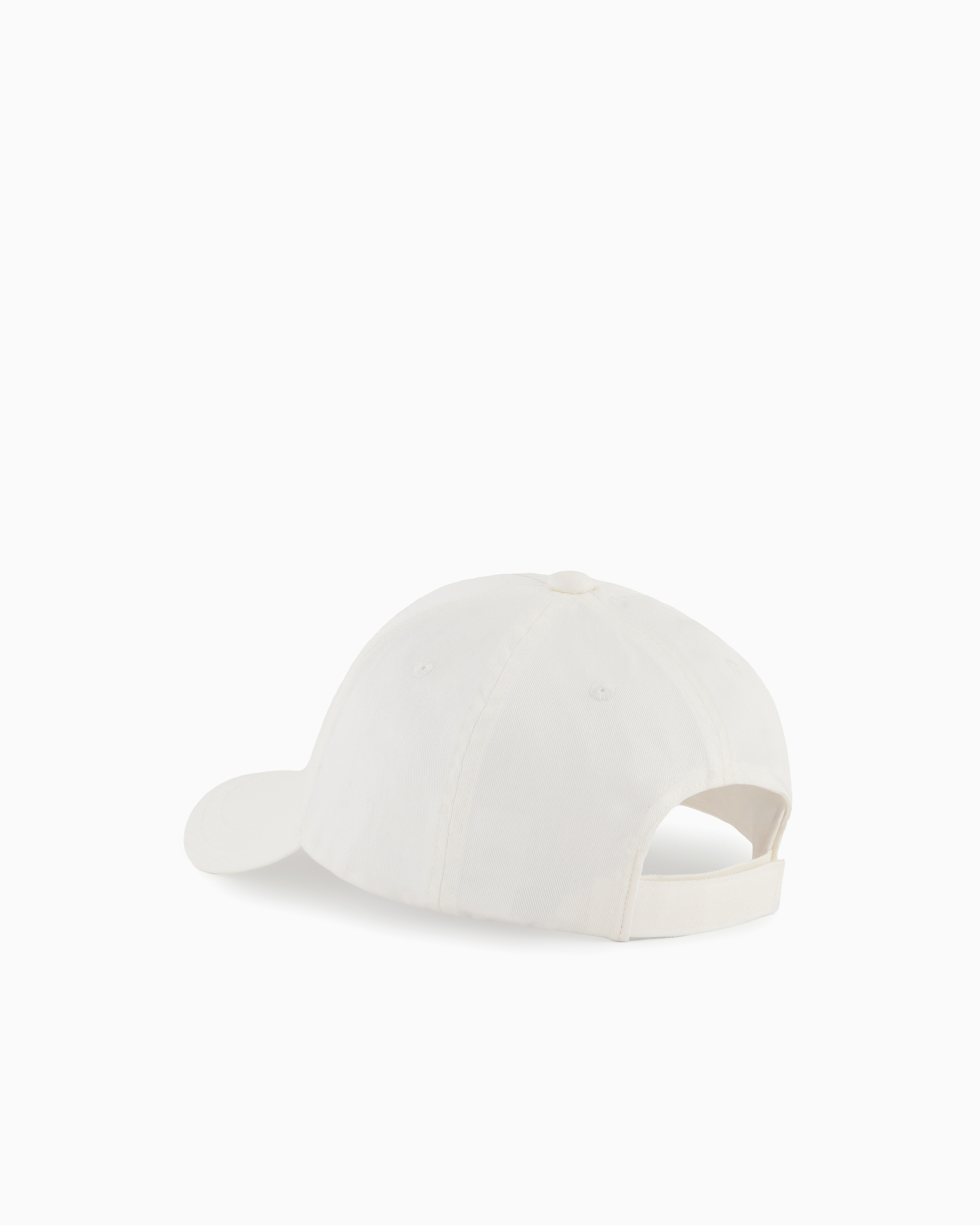 Cotton visor hat with logo