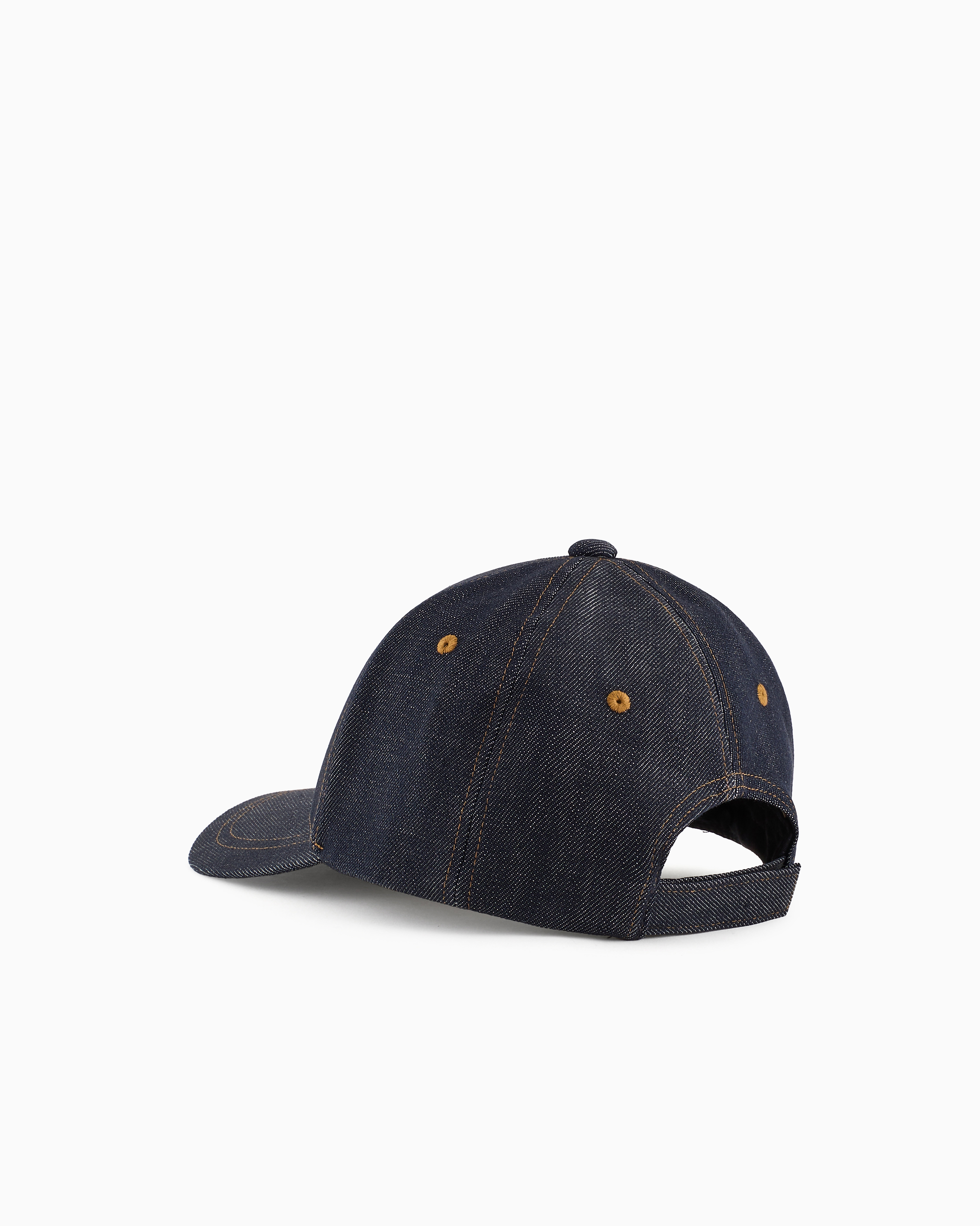 Denim hat with patch | Armani Exchange