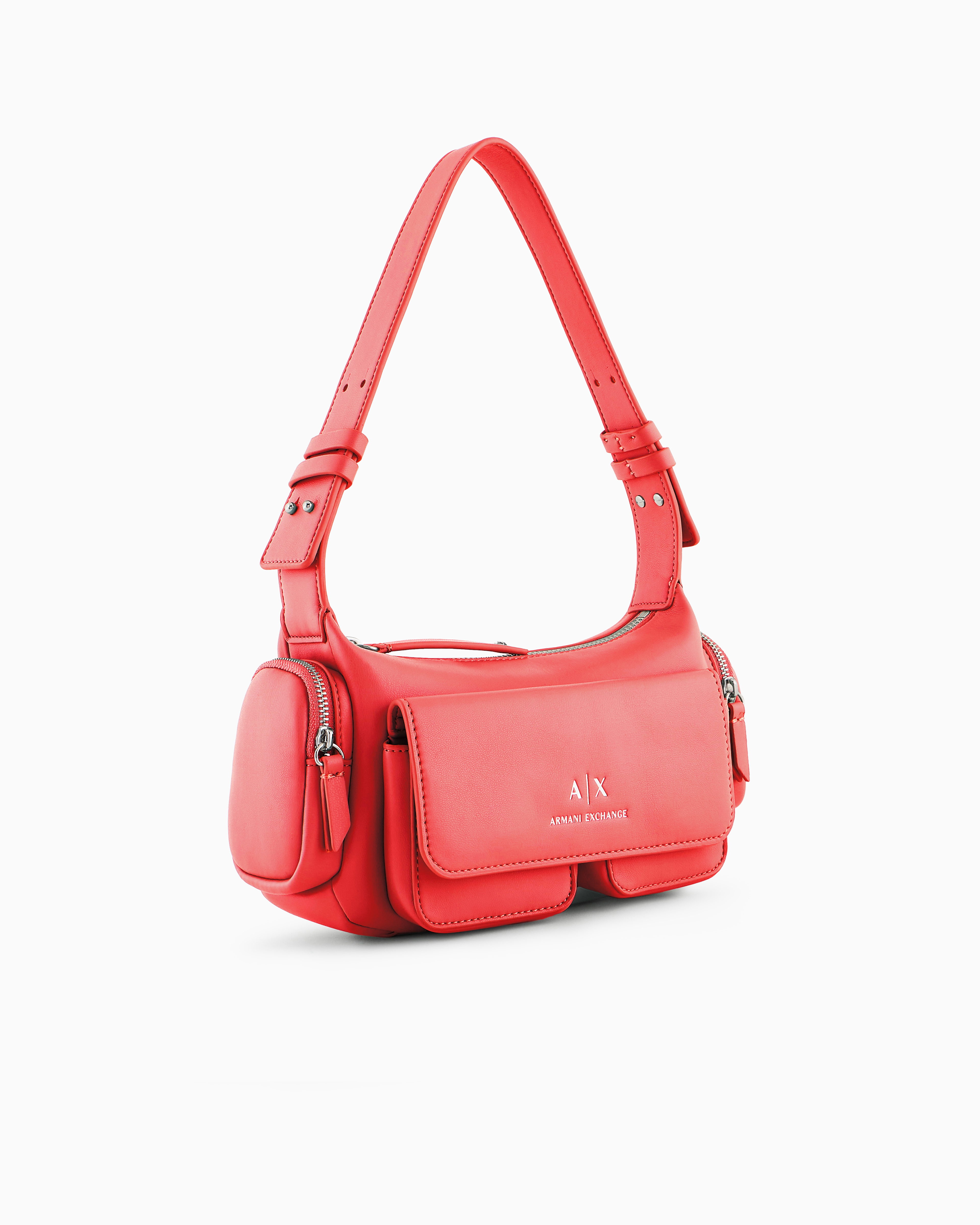 【送料&関税込】Armani Exchange Shoulder Bag Shopper bag with allover embossed logo | Armani Exchange