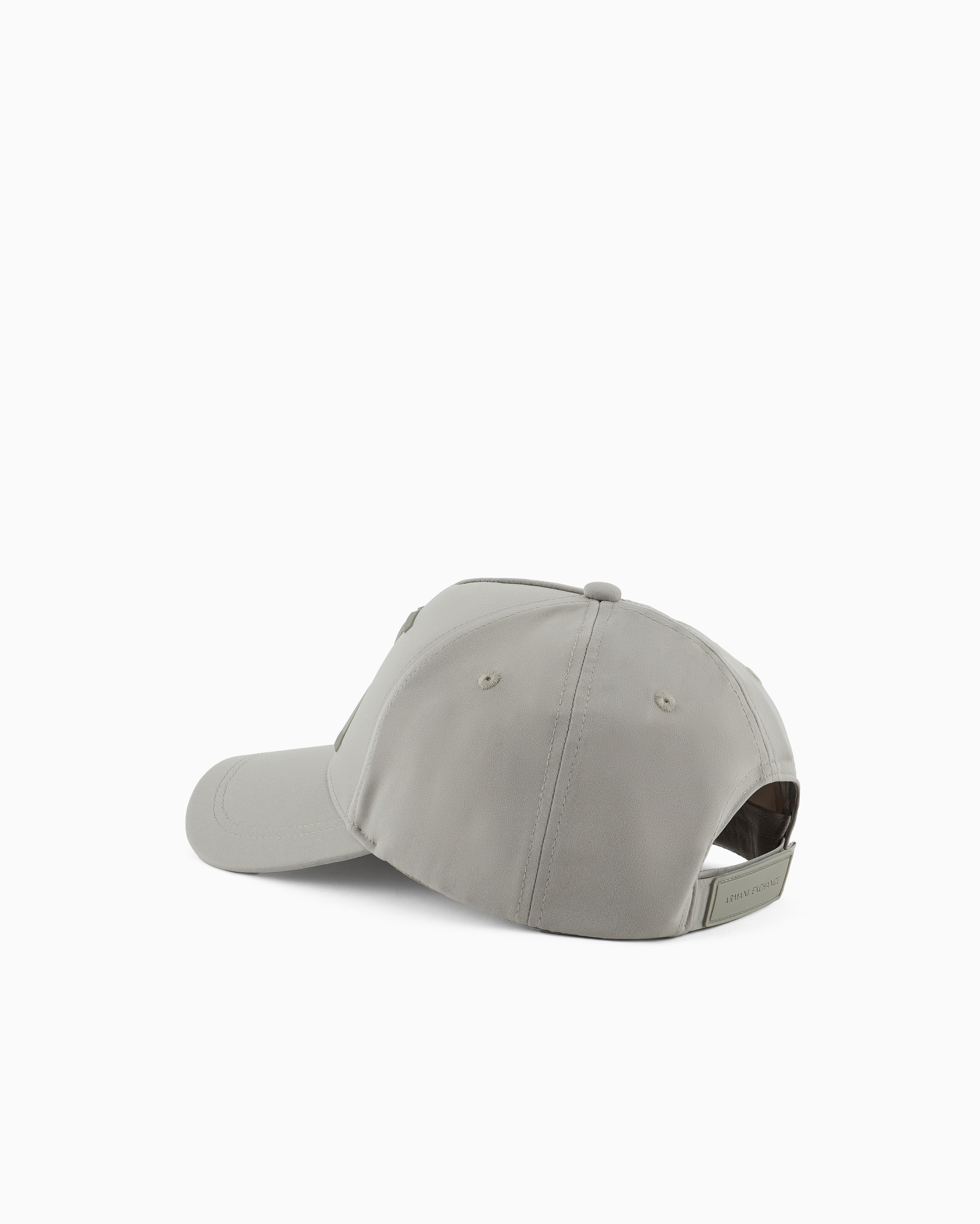Armani Exchange - Visor cap with logo, Man, Grey, Size: TU