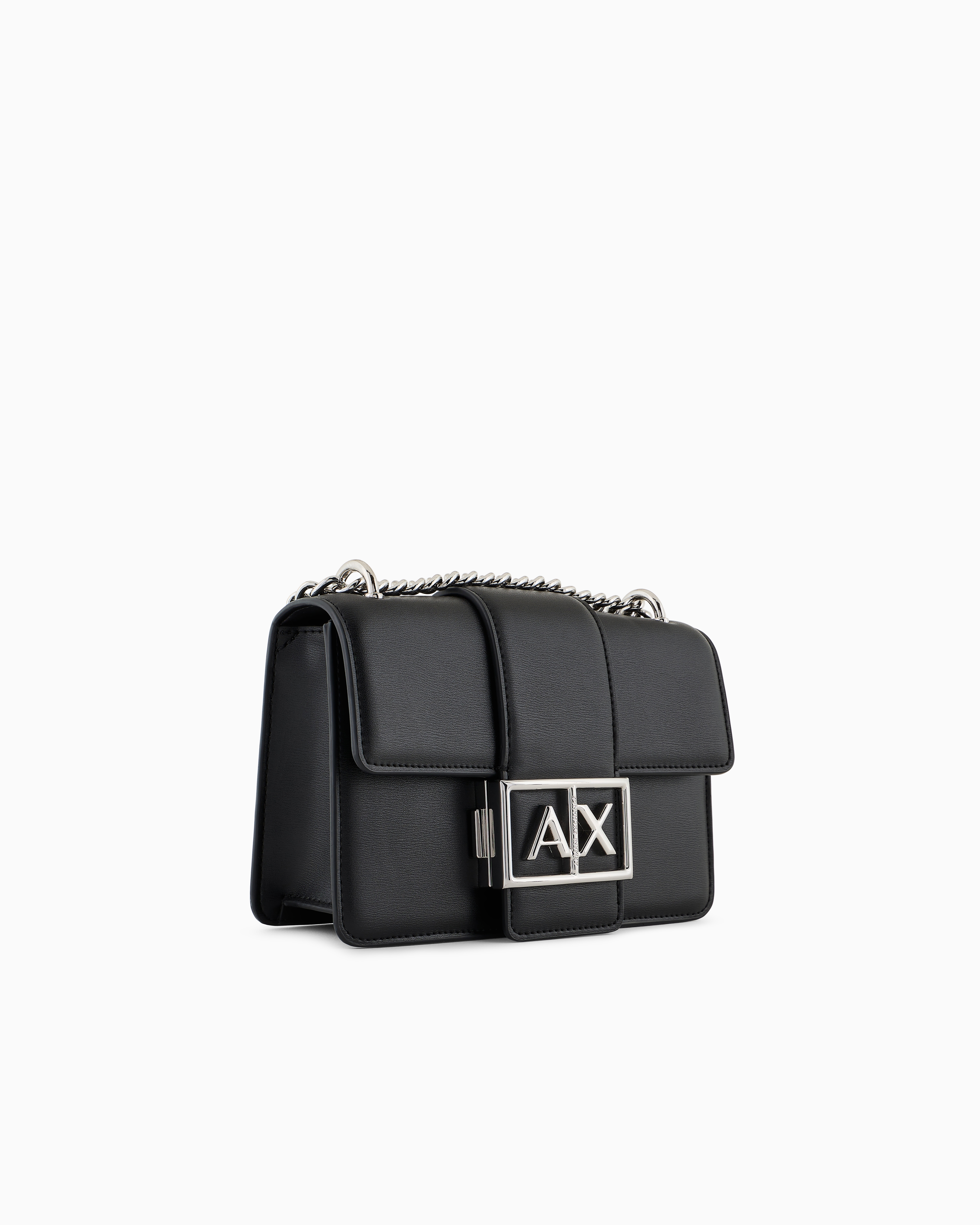 EMPORIO ARMANI ショルダーバッグ ネイビー キルティング チェーン