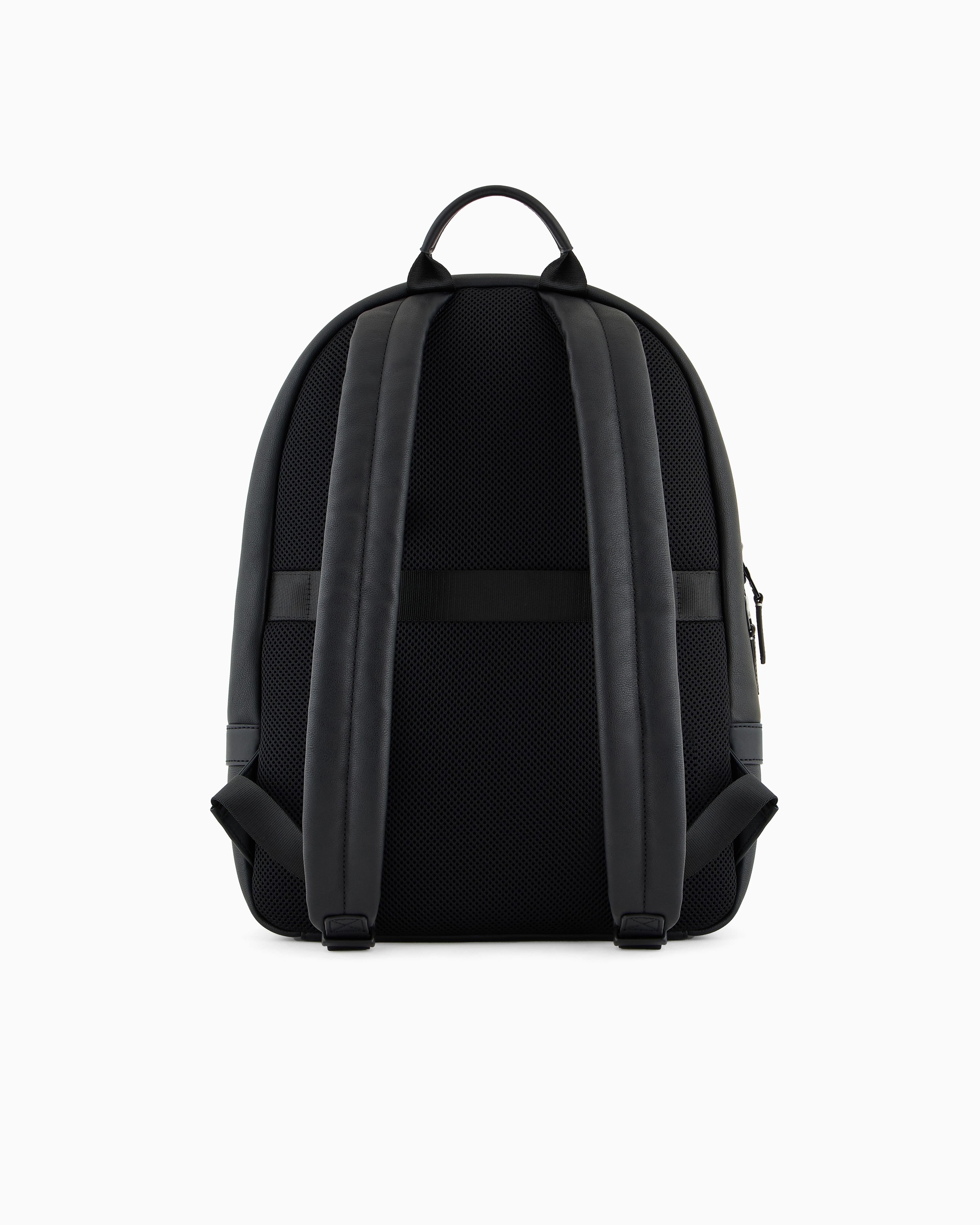 Armani Exchange - Backpack with external pocket with small hook, Man, Black, Size: TU