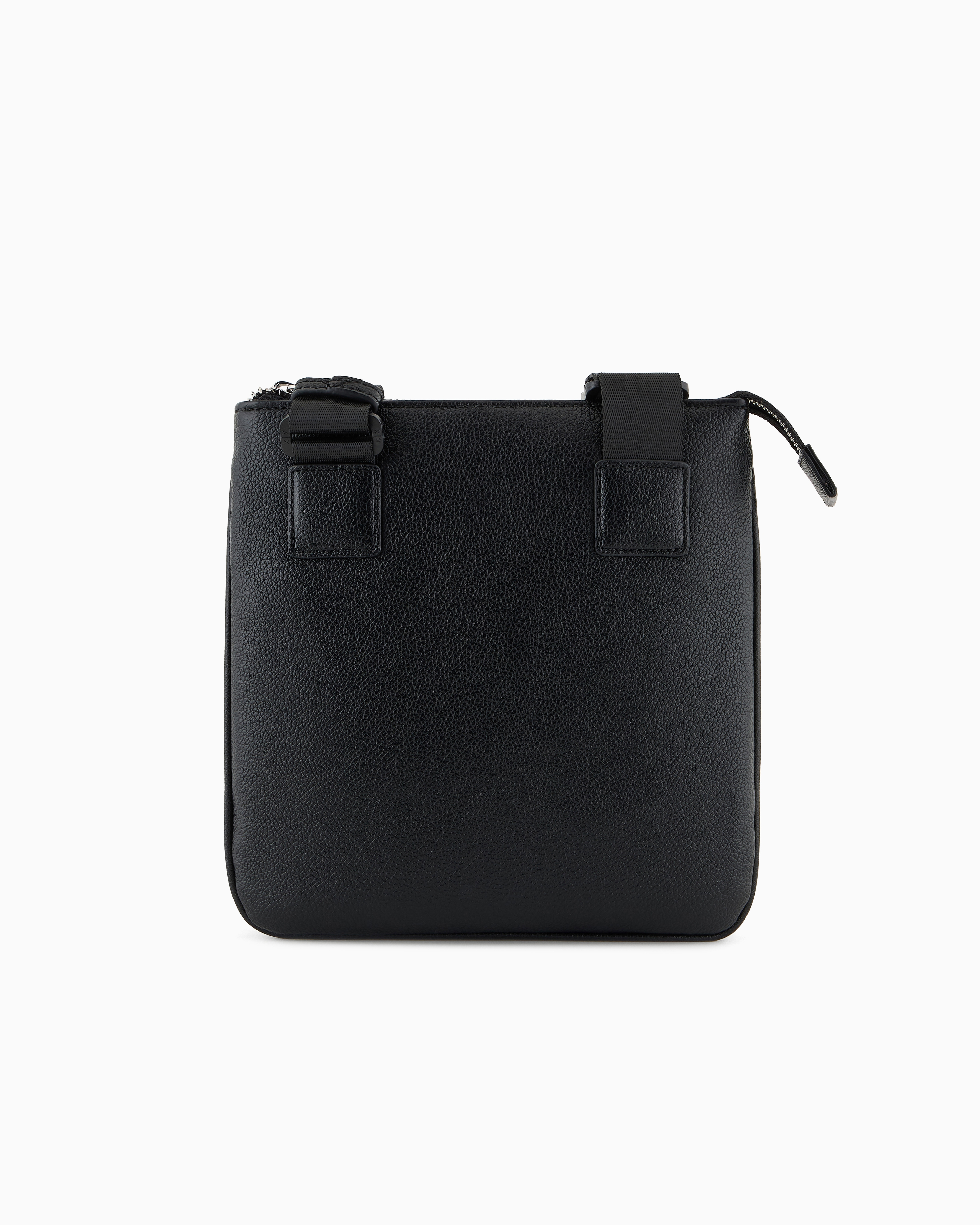 Armani Exchange - Flat shoulder bag, Man, Black, Size: TU