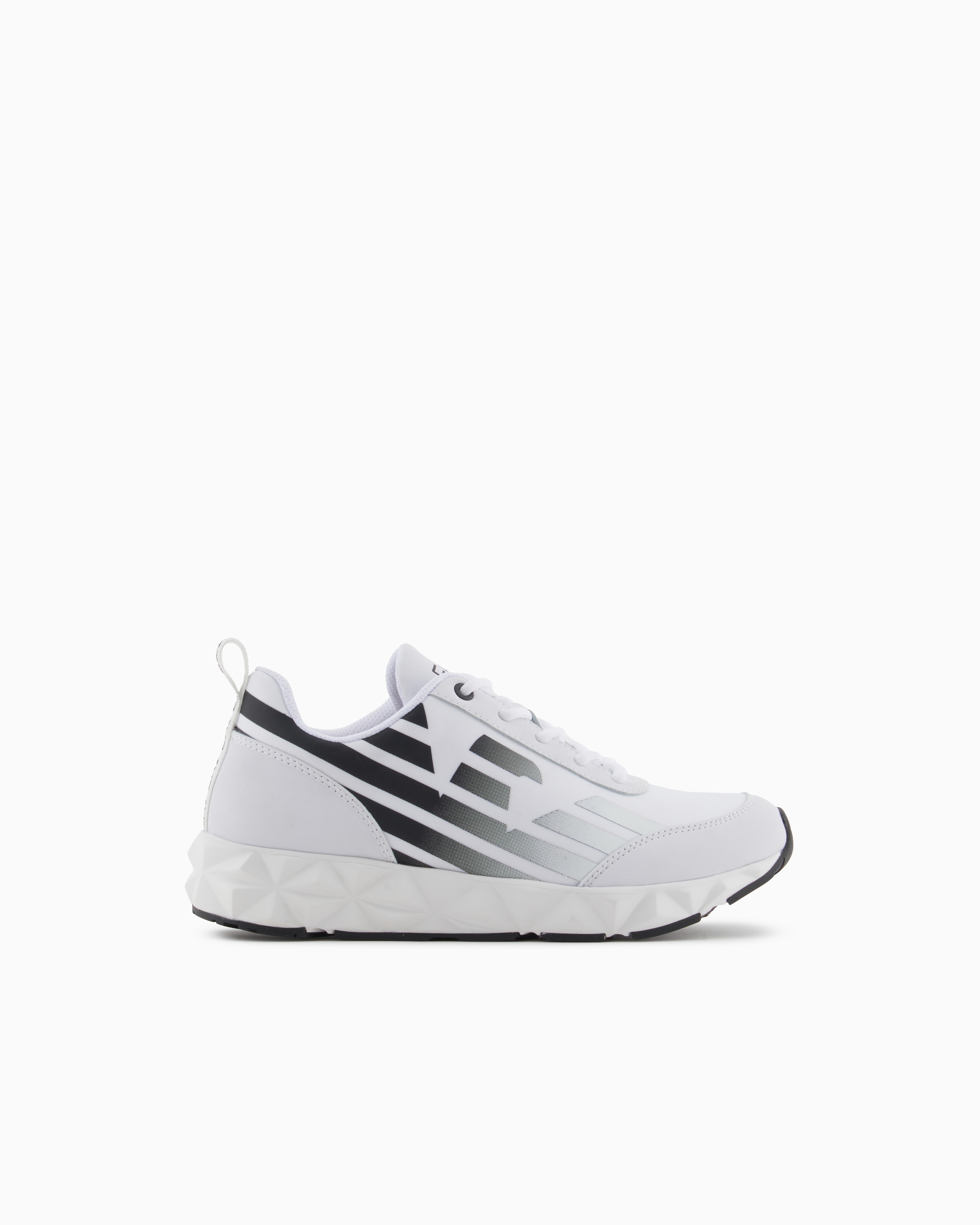 Ea7 Ultimate C2 Kombat Gradient Sneakers In White