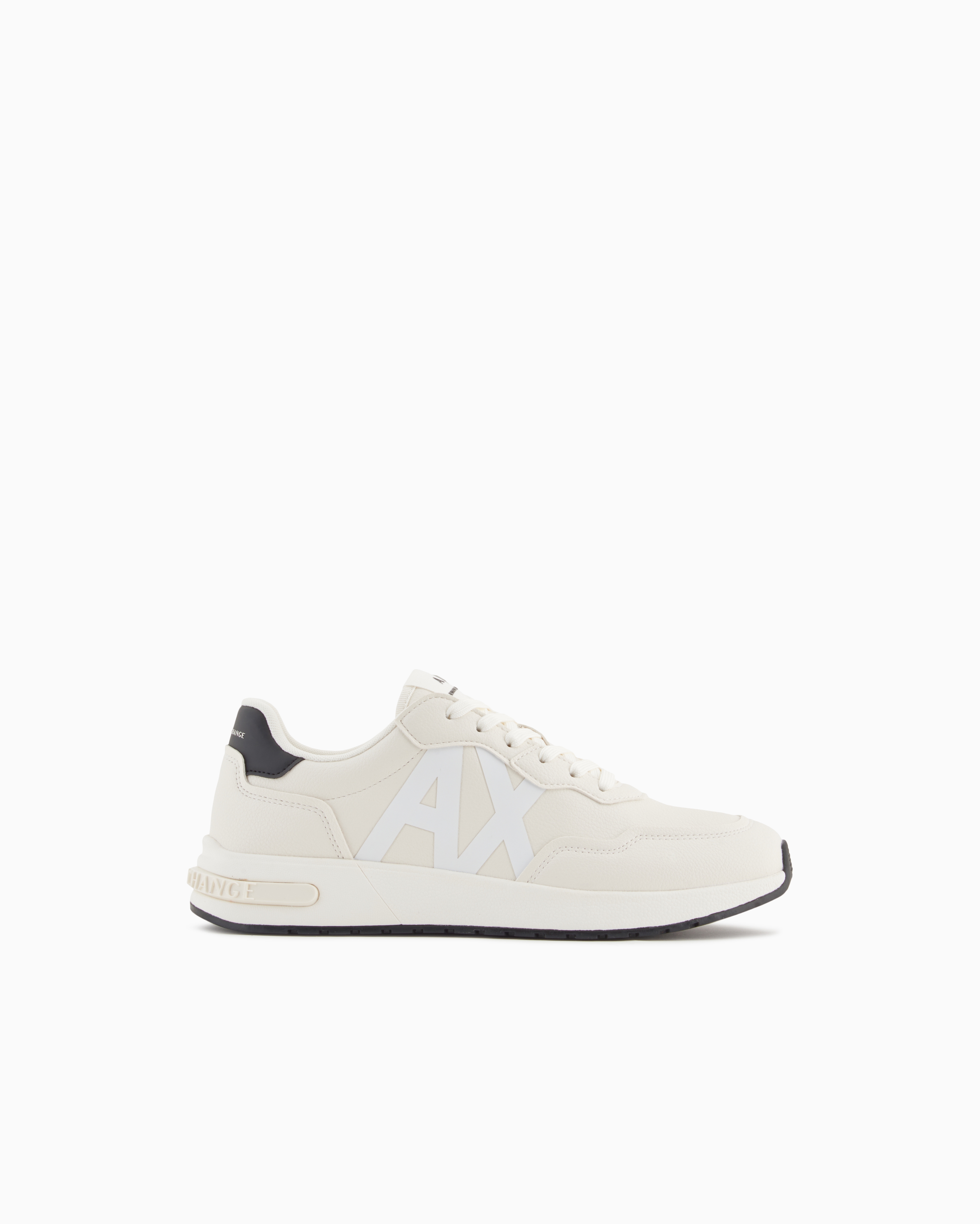 Armani Exchange Sneakers In White
