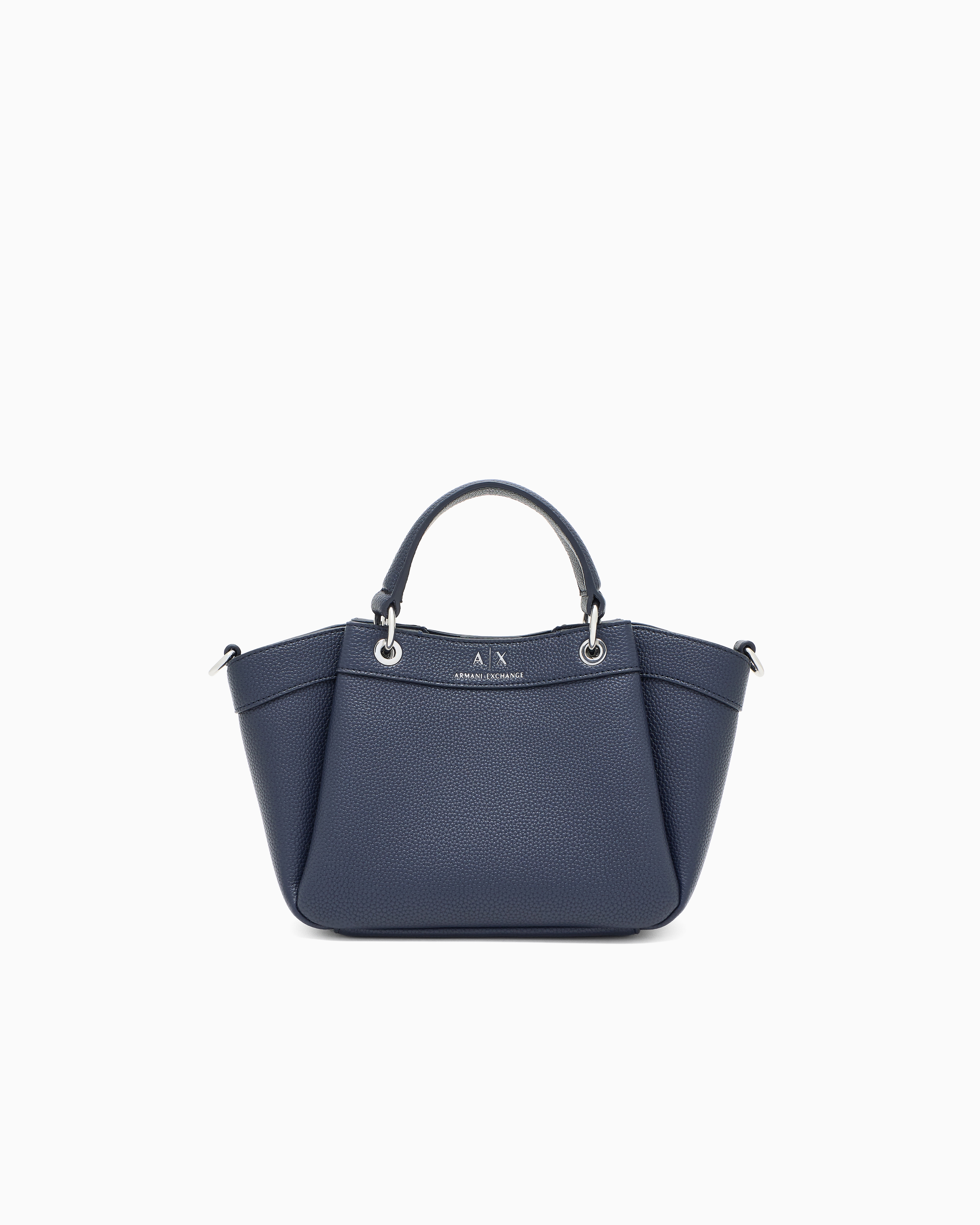 Armani Exchange - Small handbag with degradè shoulder strap, Woman, Navy Blue, Size: TU