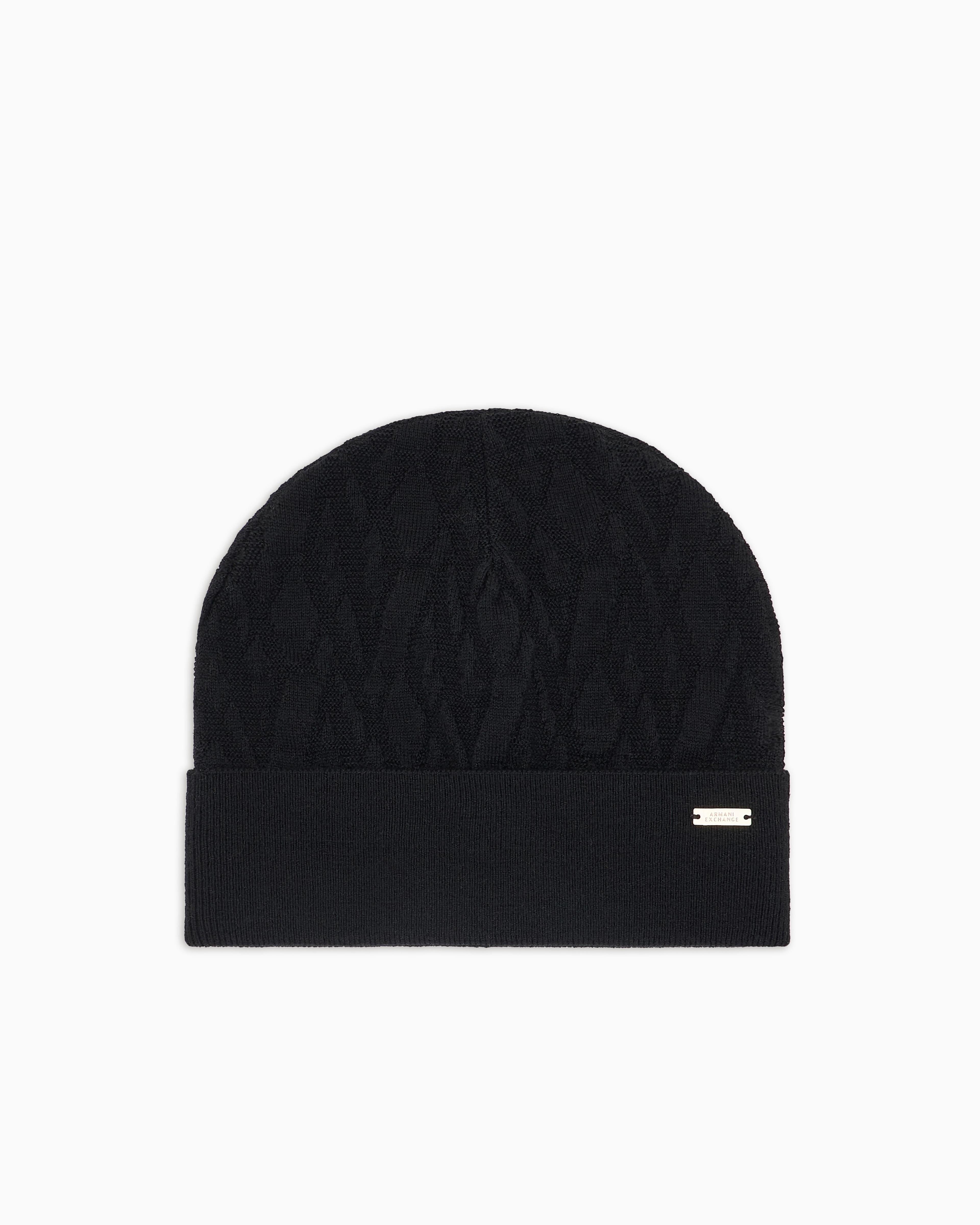 Armani Exchange - Beanies, Woman, Black, Size: TU