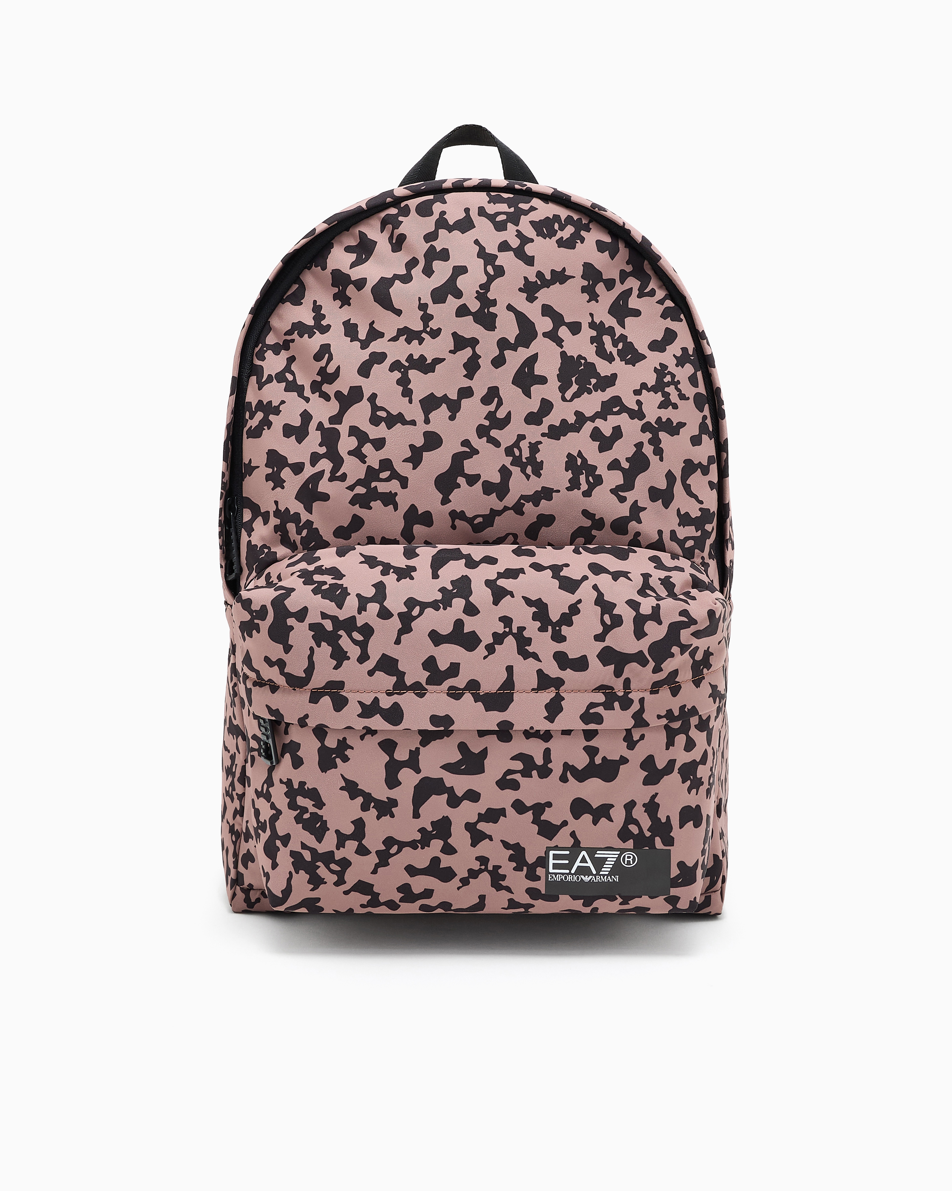 Ea7 Asv Printed Recycled-fabric Graphic Series Backpack In Pattern