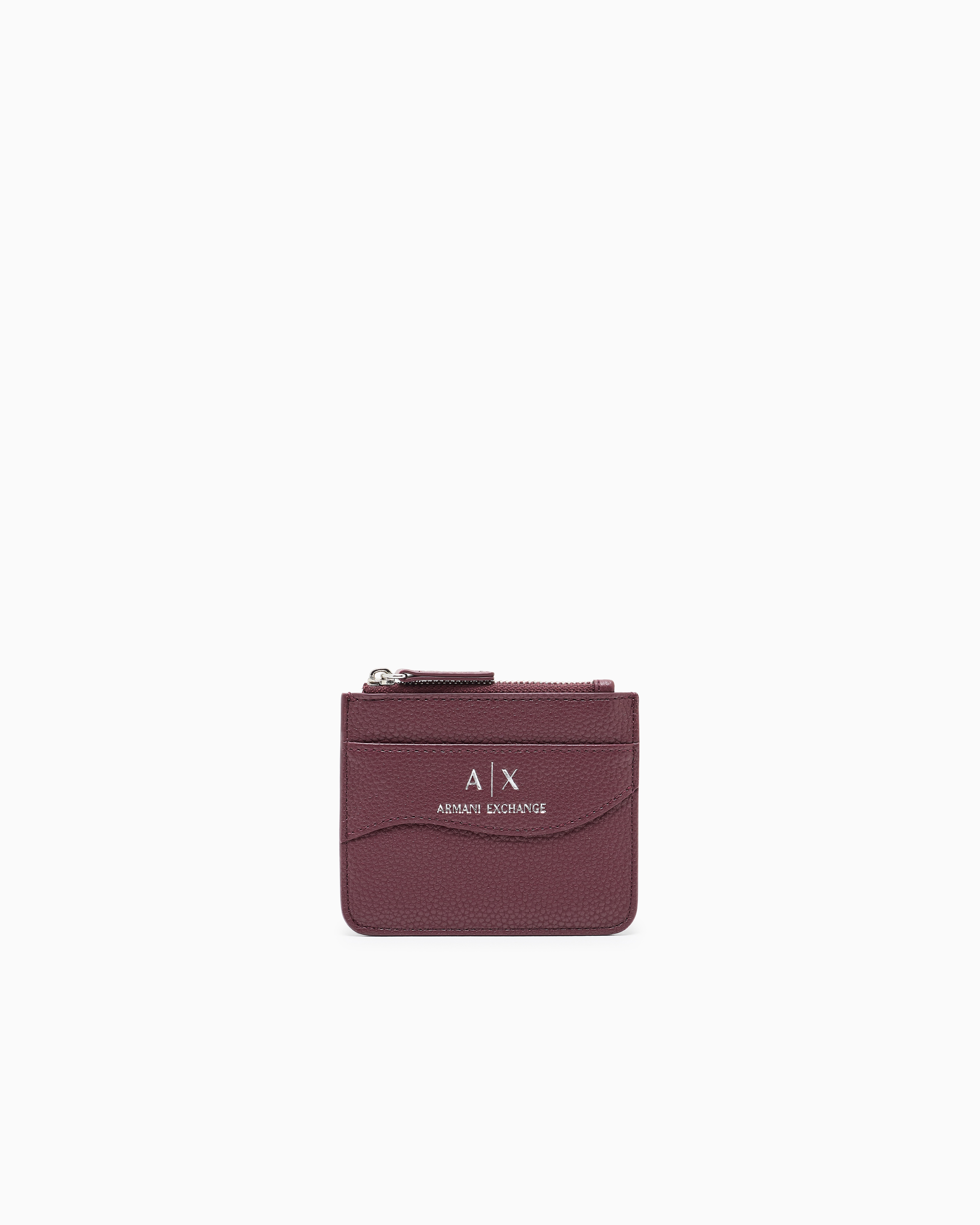 Armani Exchange Card Holder With Zipped Pocket