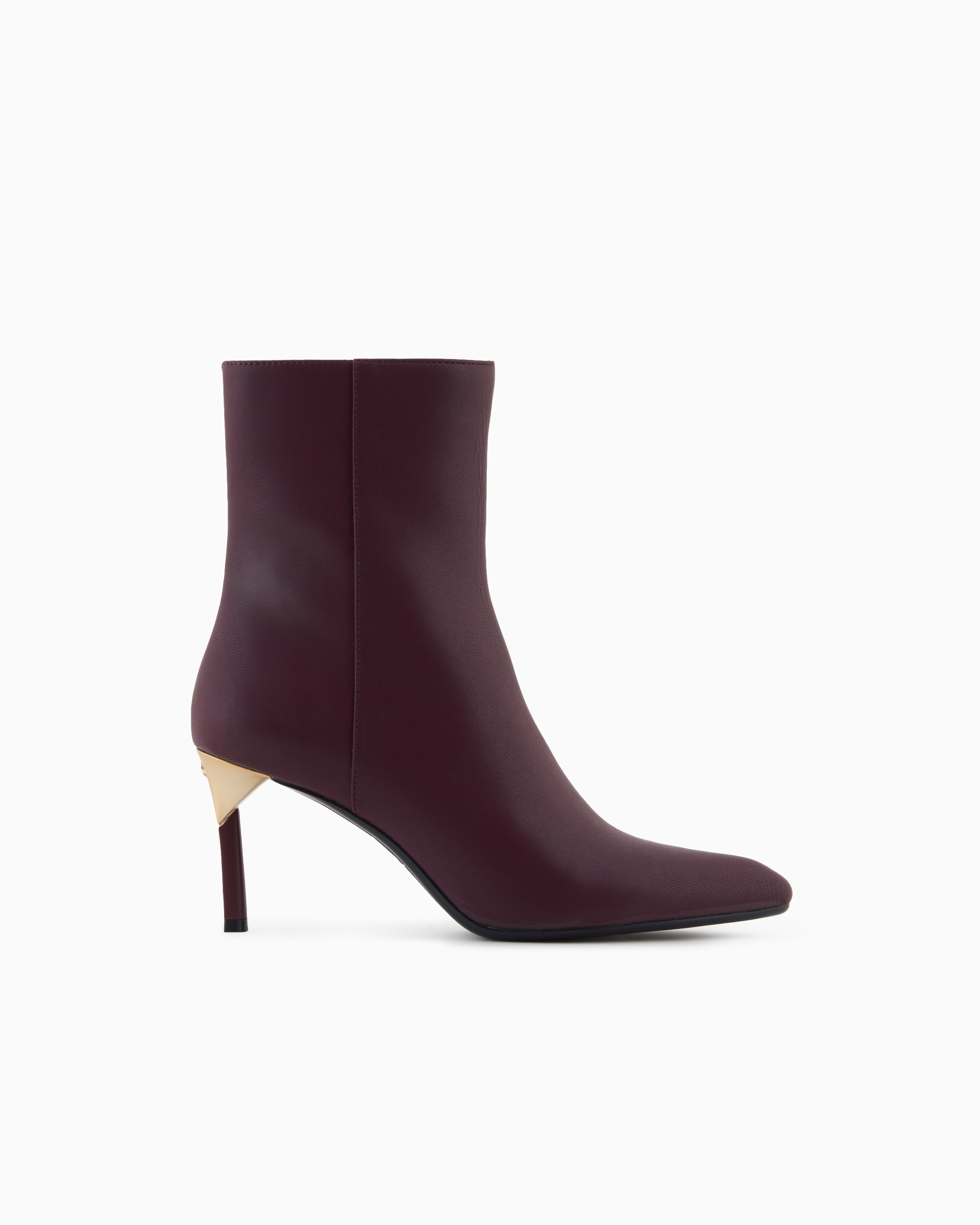 Ankle boots with gold detail | Armani Exchange US