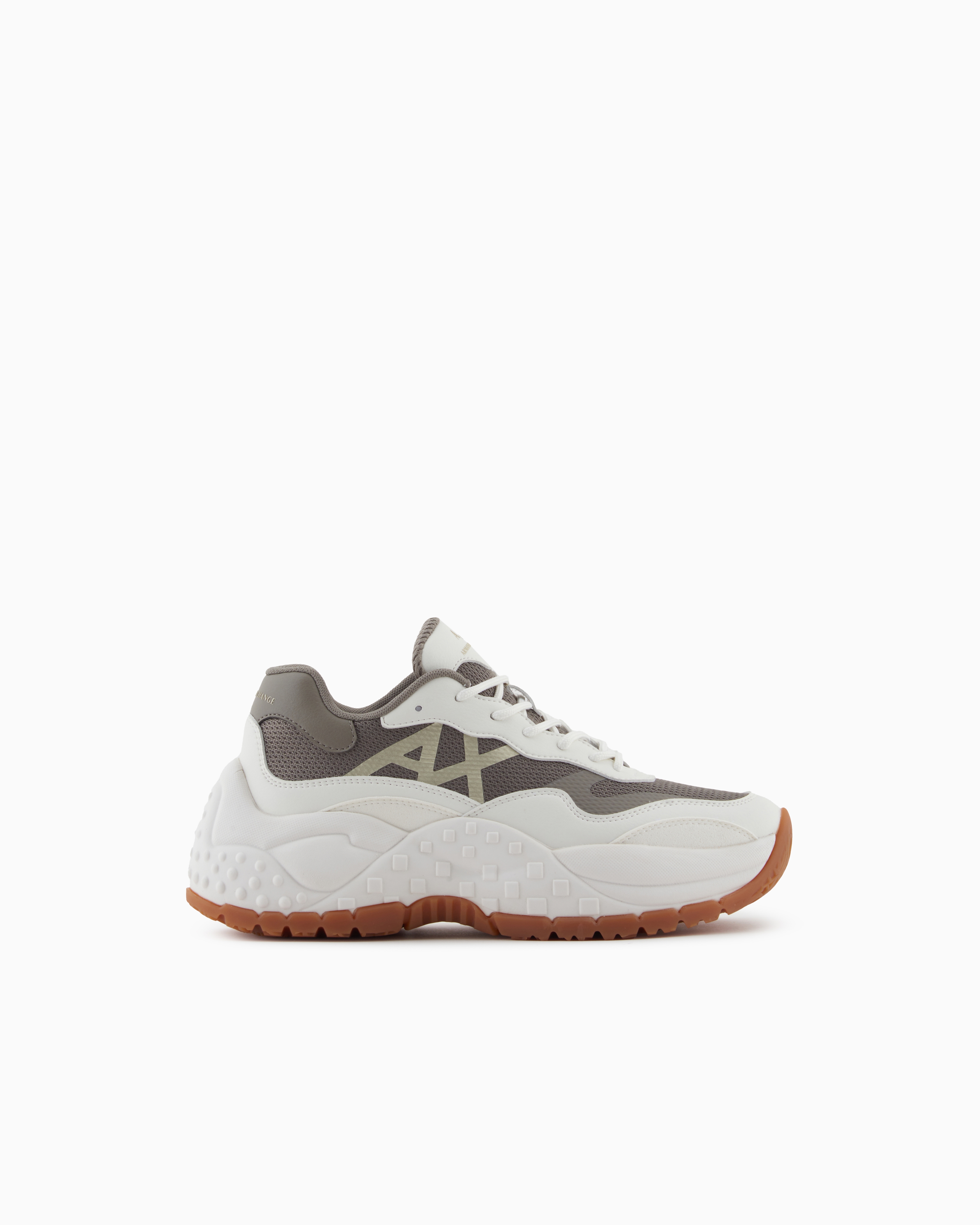 Chunky sneakers with logo | Armani Exchange US