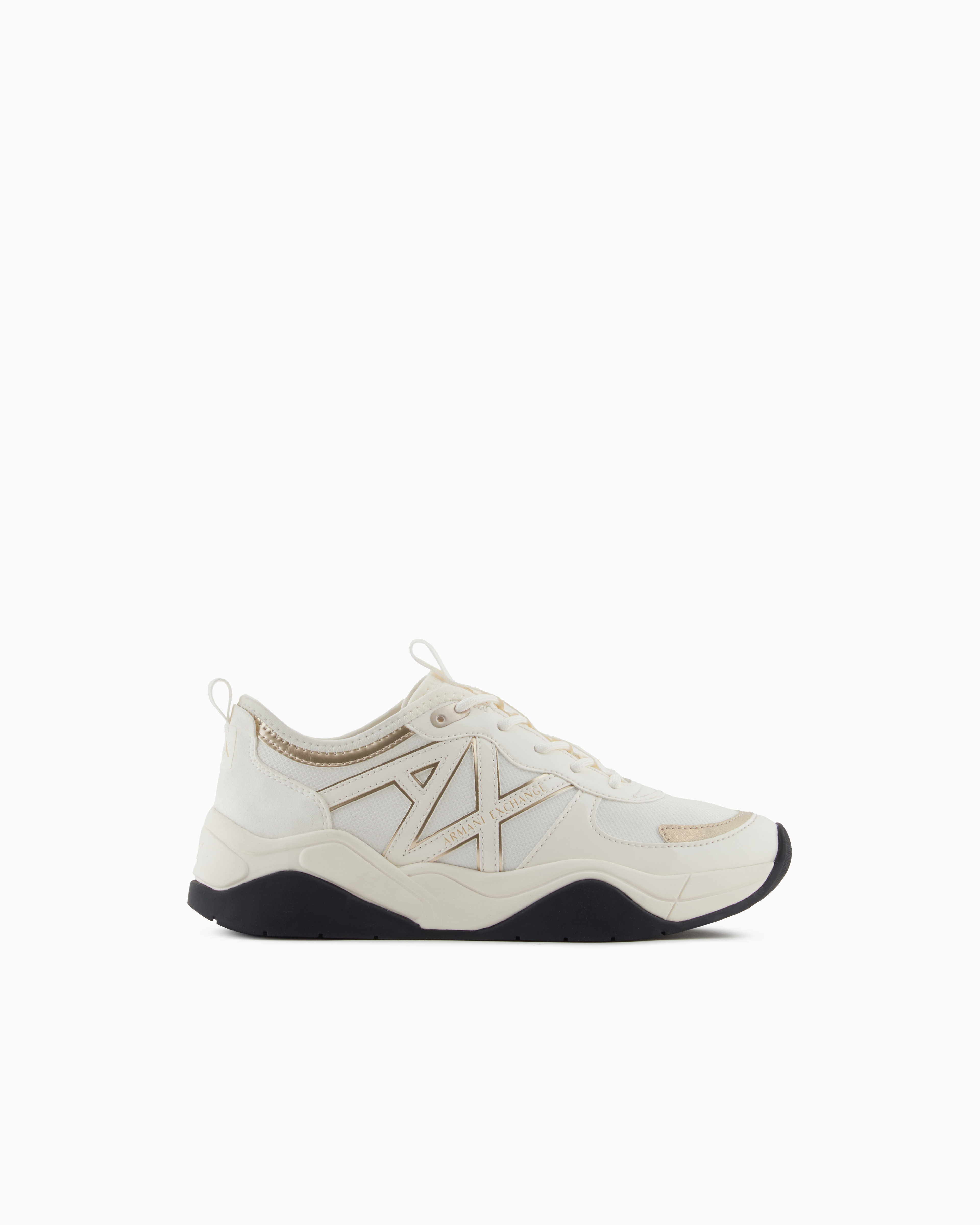 Armani Exchange Chunky Sneakers With Logo