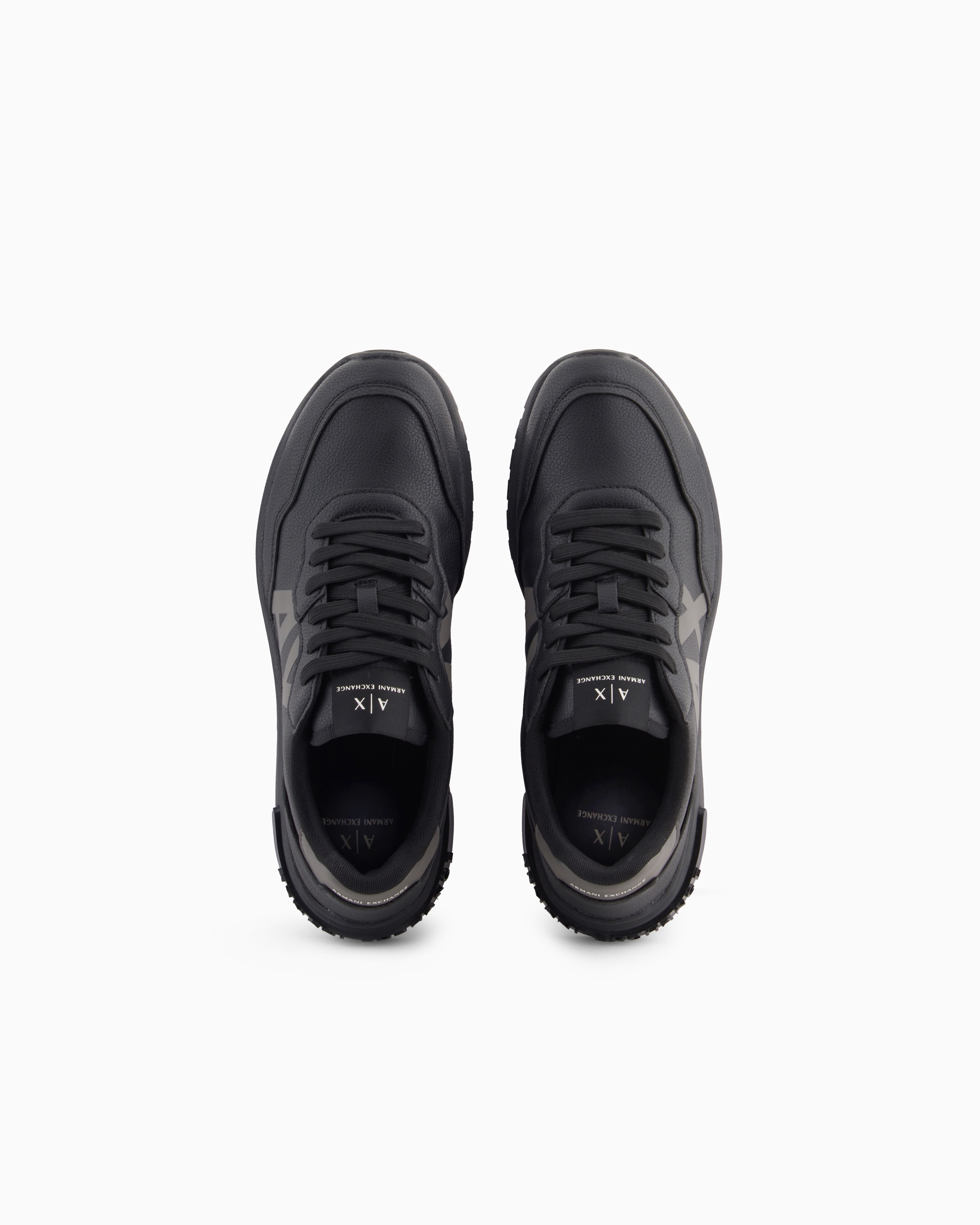 Armani Exchange Sneakers In Black