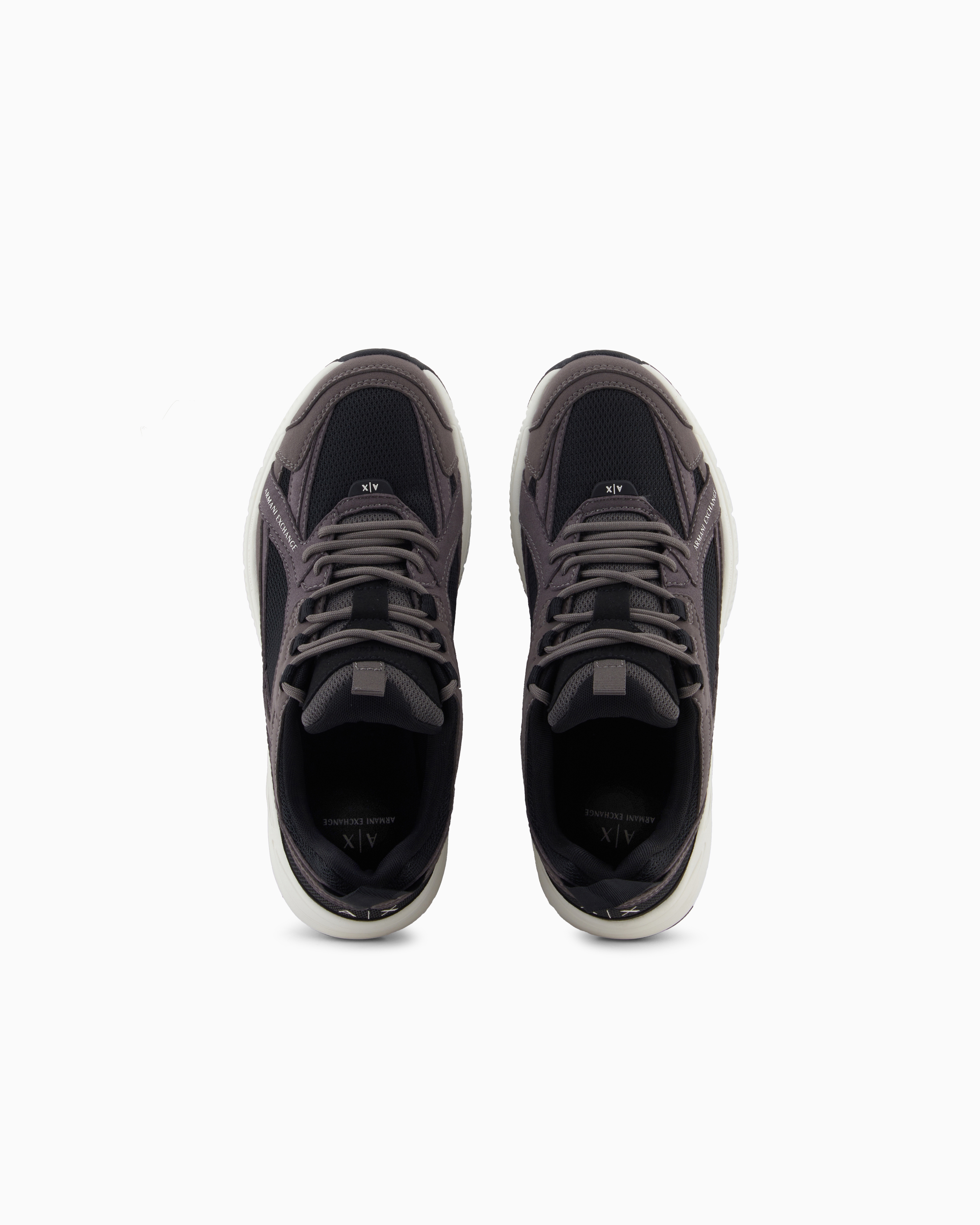 Armani Exchange Sneakers In Black