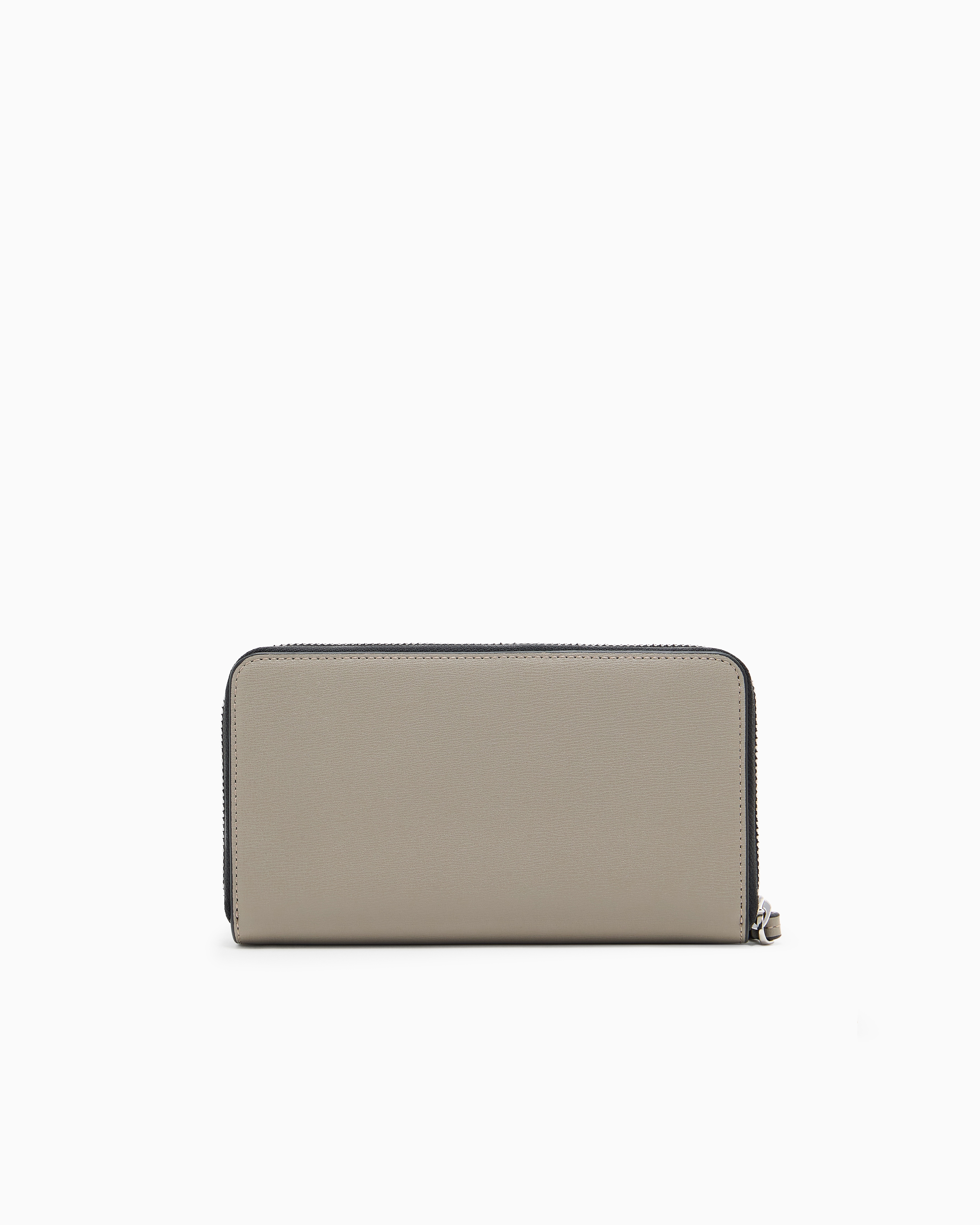 Armani Exchange -  Horizontal wallet with logo, Woman, Brown, Size: TU