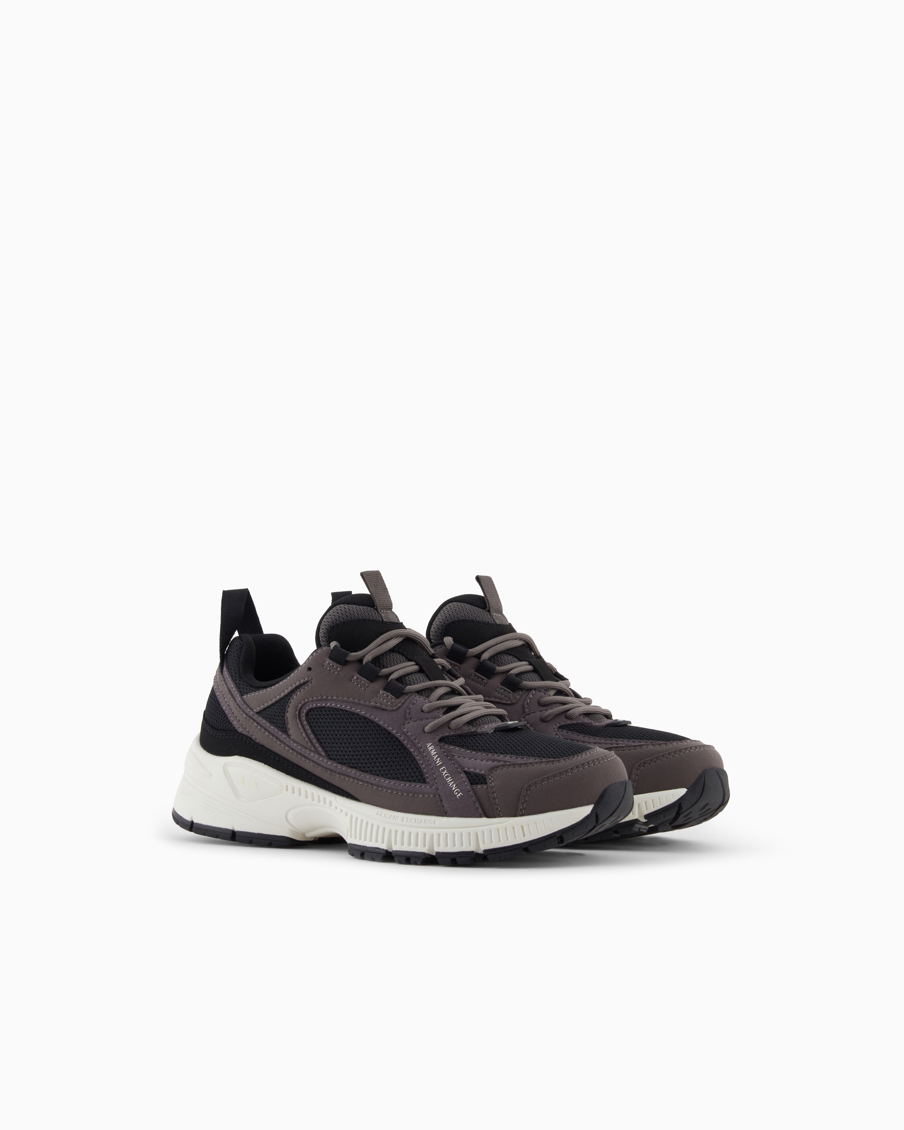 Armani Exchange Sneakers In Black