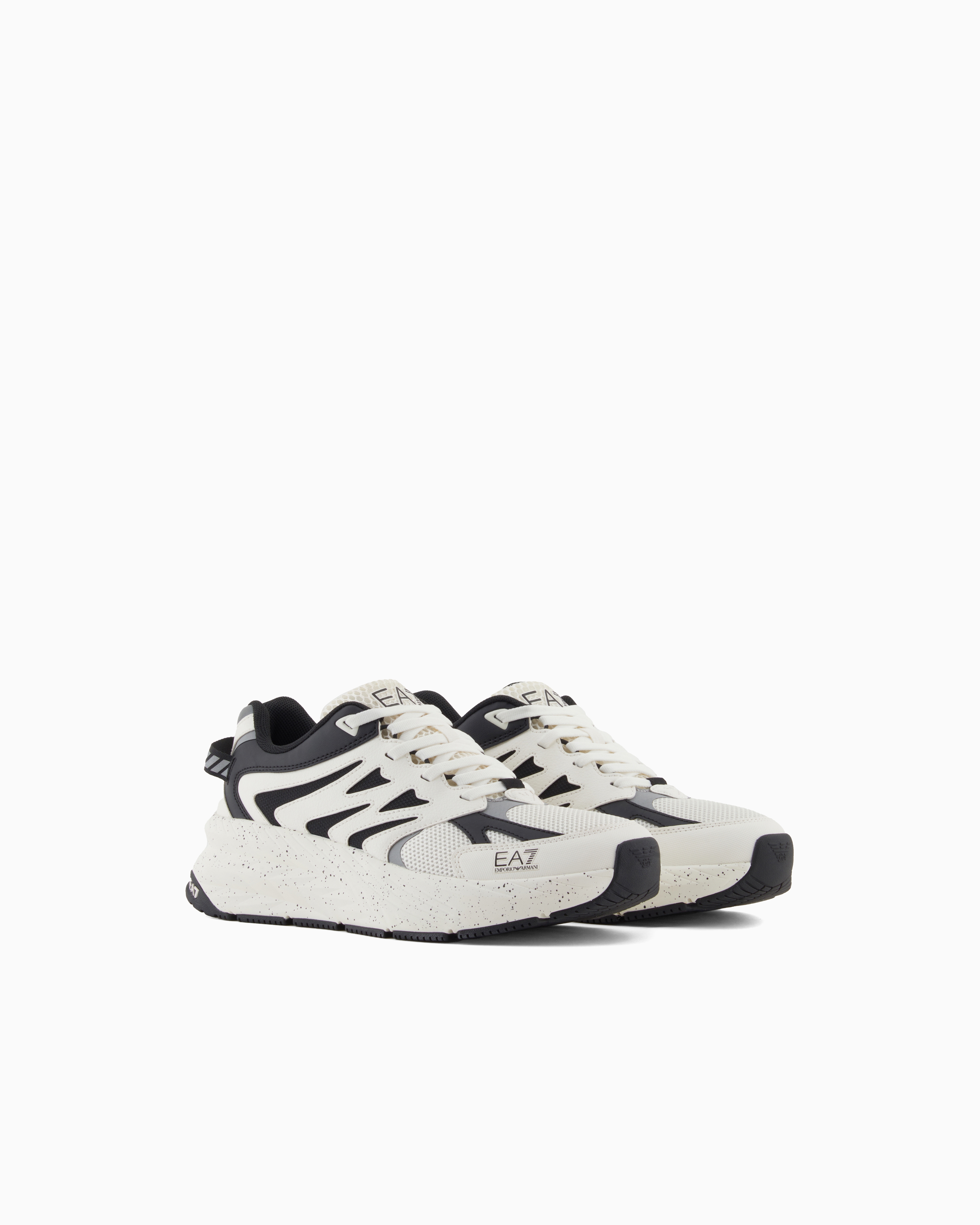 Ea7 Crusher Sonic Dart Sneakers In Multi