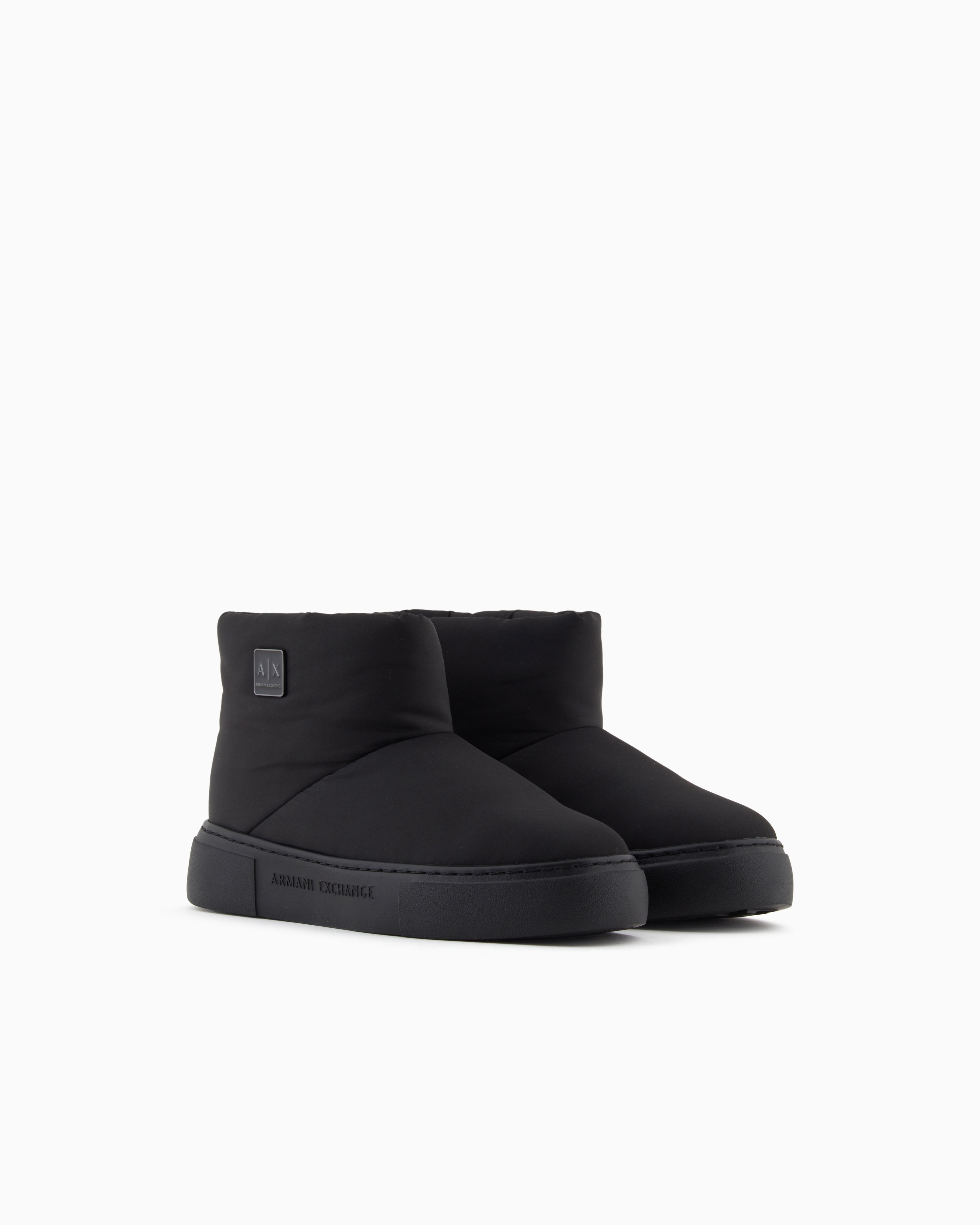 Armani Exchange - Booties, Woman, Black, Size:
