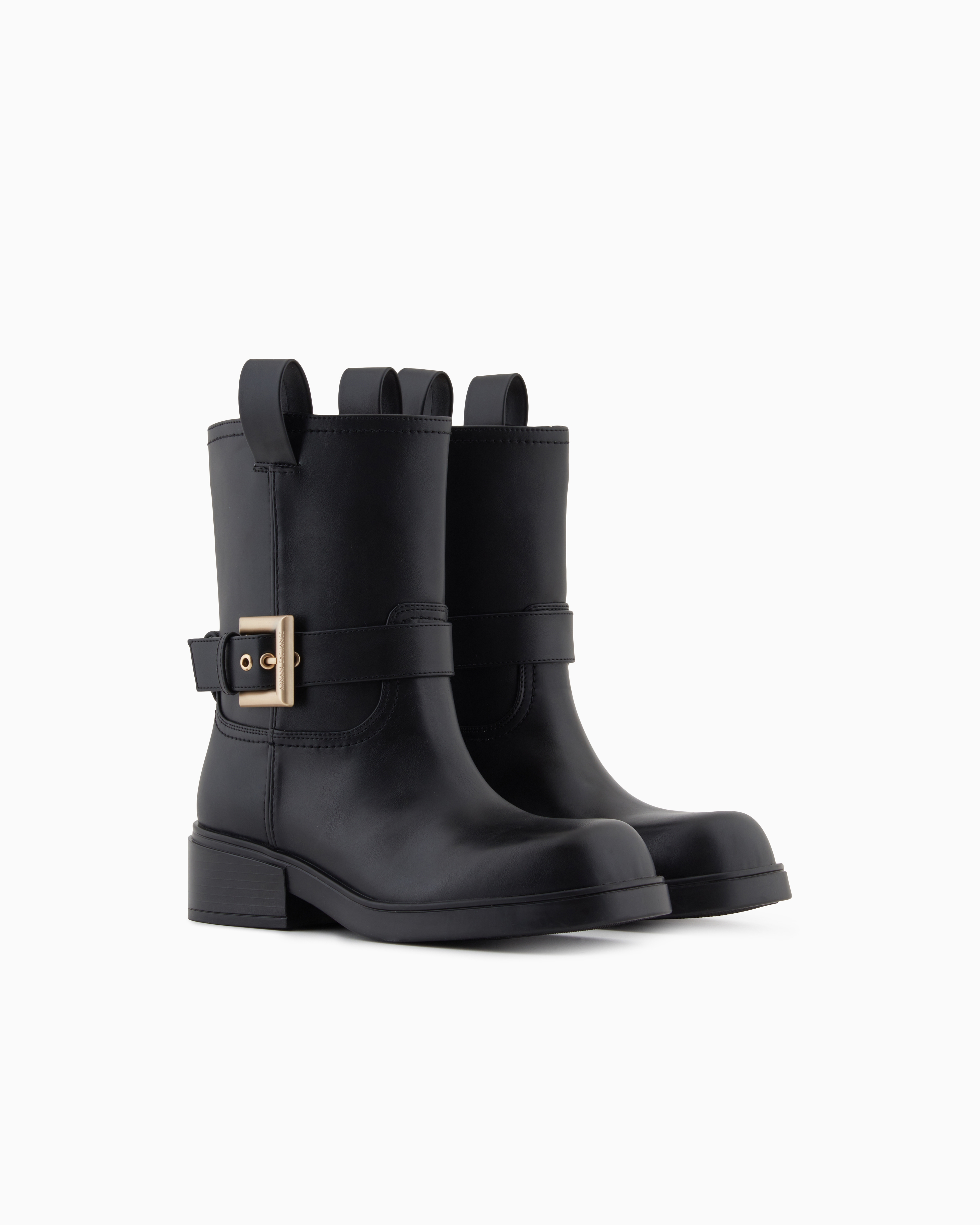 Armani Exchange - Booties, Woman, Black, Size:
