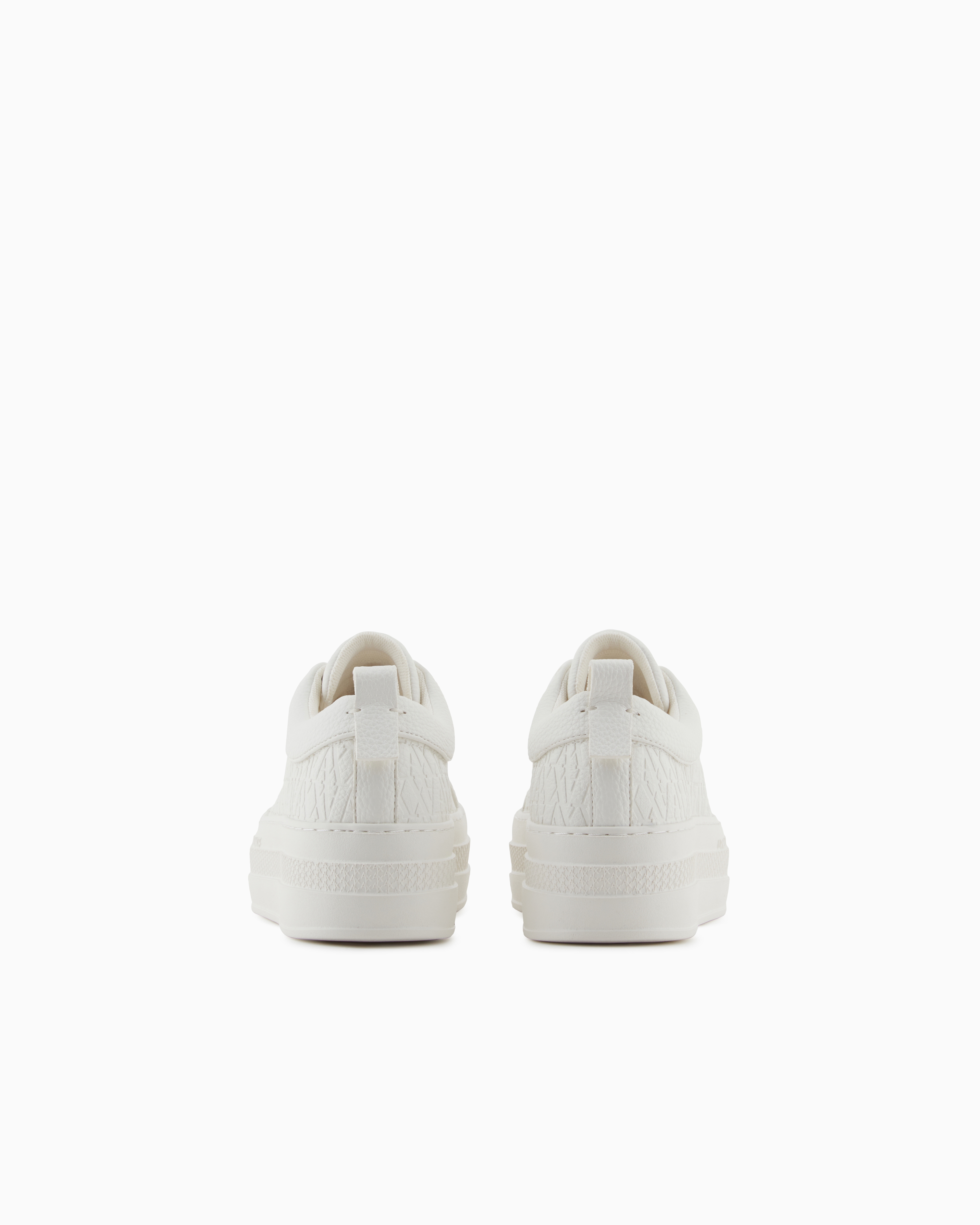 Armani Exchange - Sneakers, Woman, White, Size: