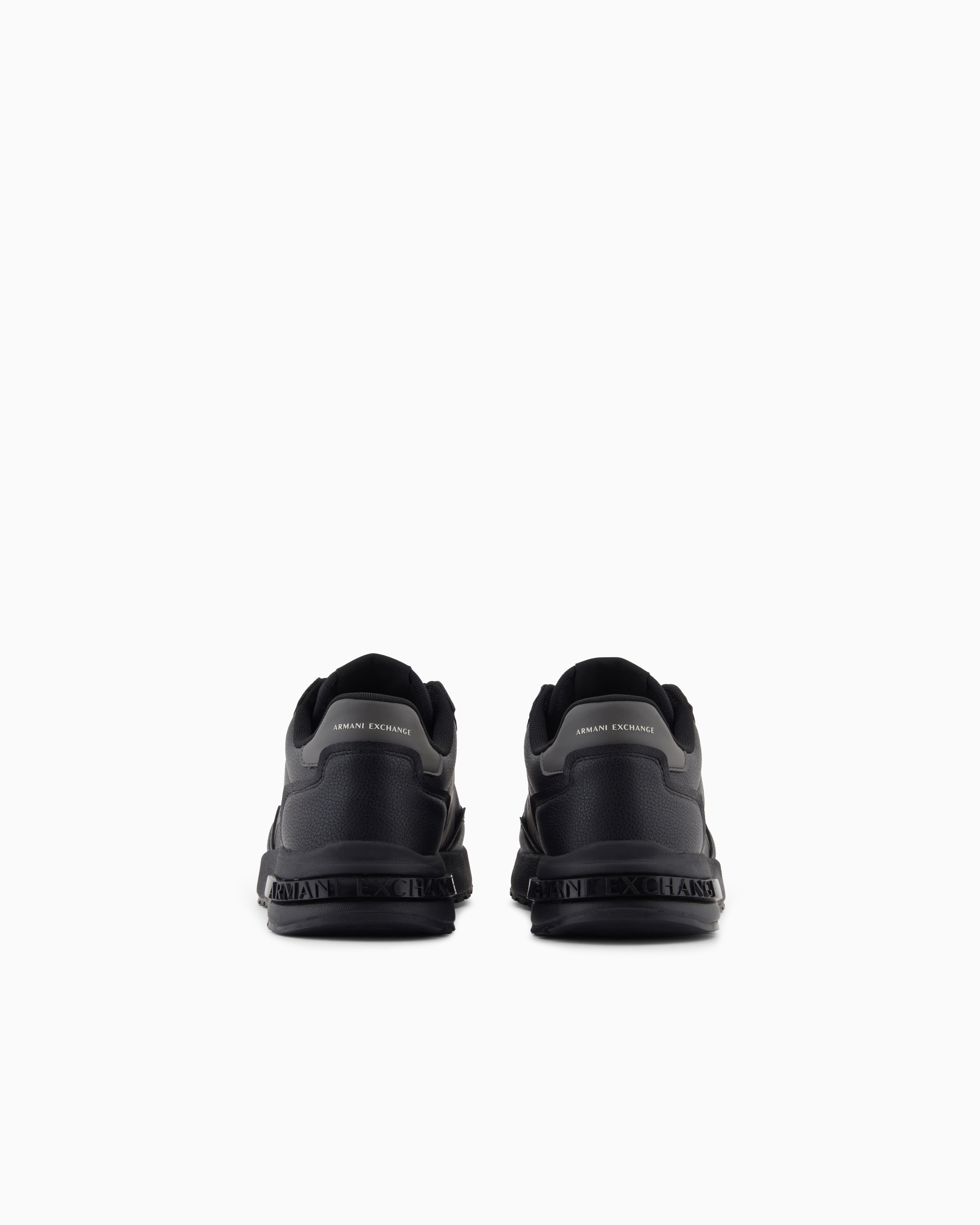 Armani Exchange Sneakers In Black