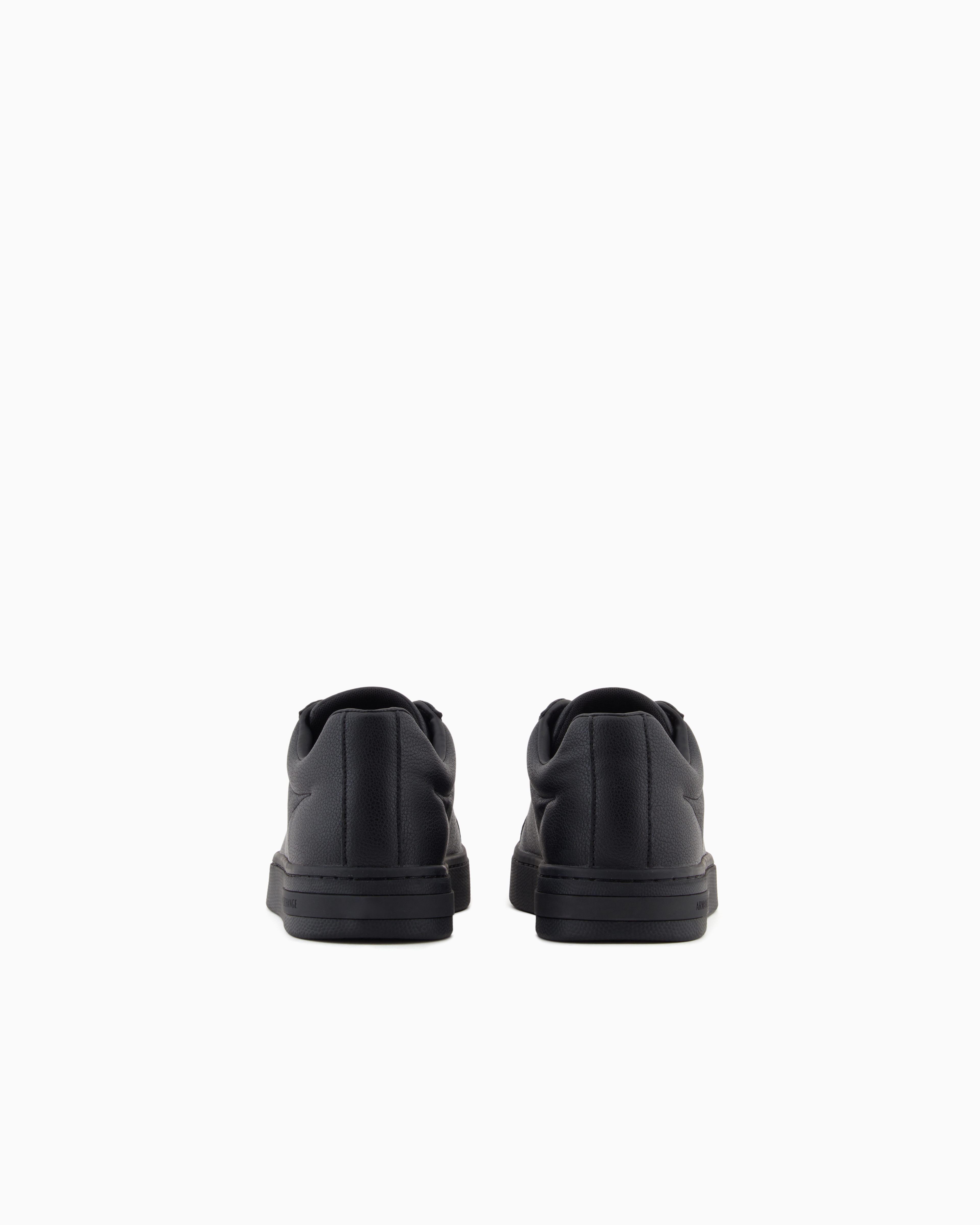 Armani Exchange Slip-on Sneakers In Black