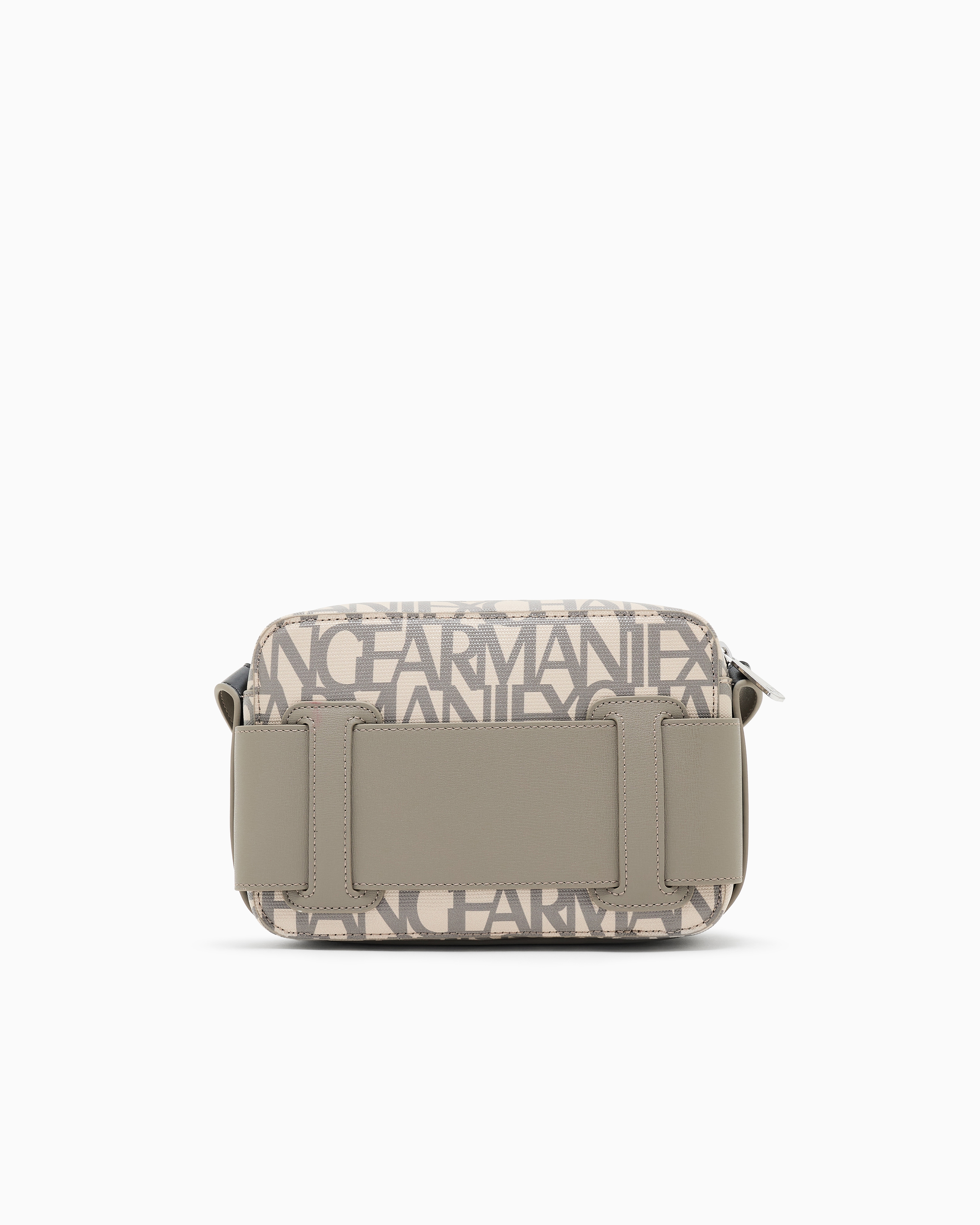 Armani Exchange - Camera case bag with contrasting detail, Woman, Beige, Size: TU