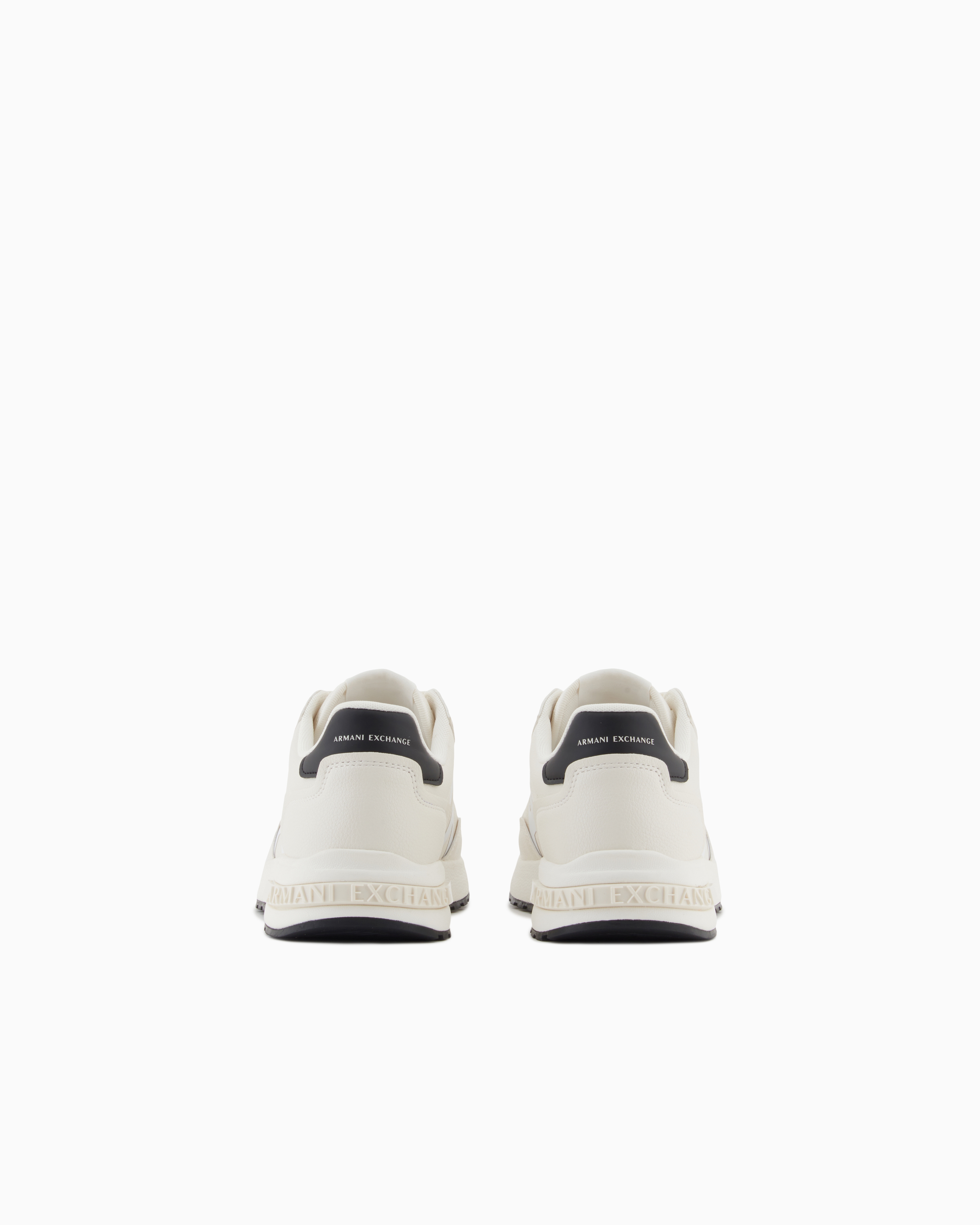 Armani Exchange Sneakers In White