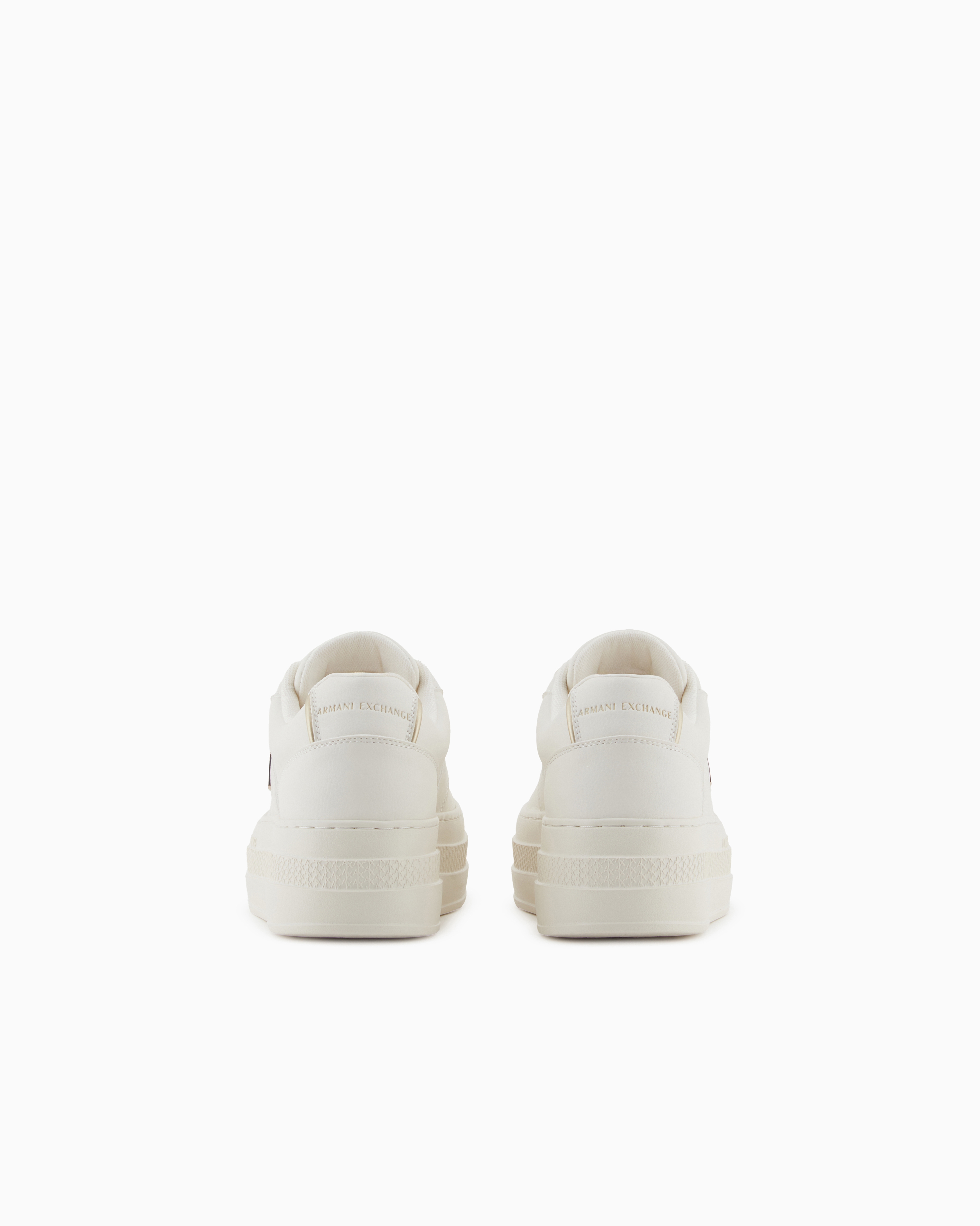 Armani Exchange - Sneakers, Woman, White, Size: