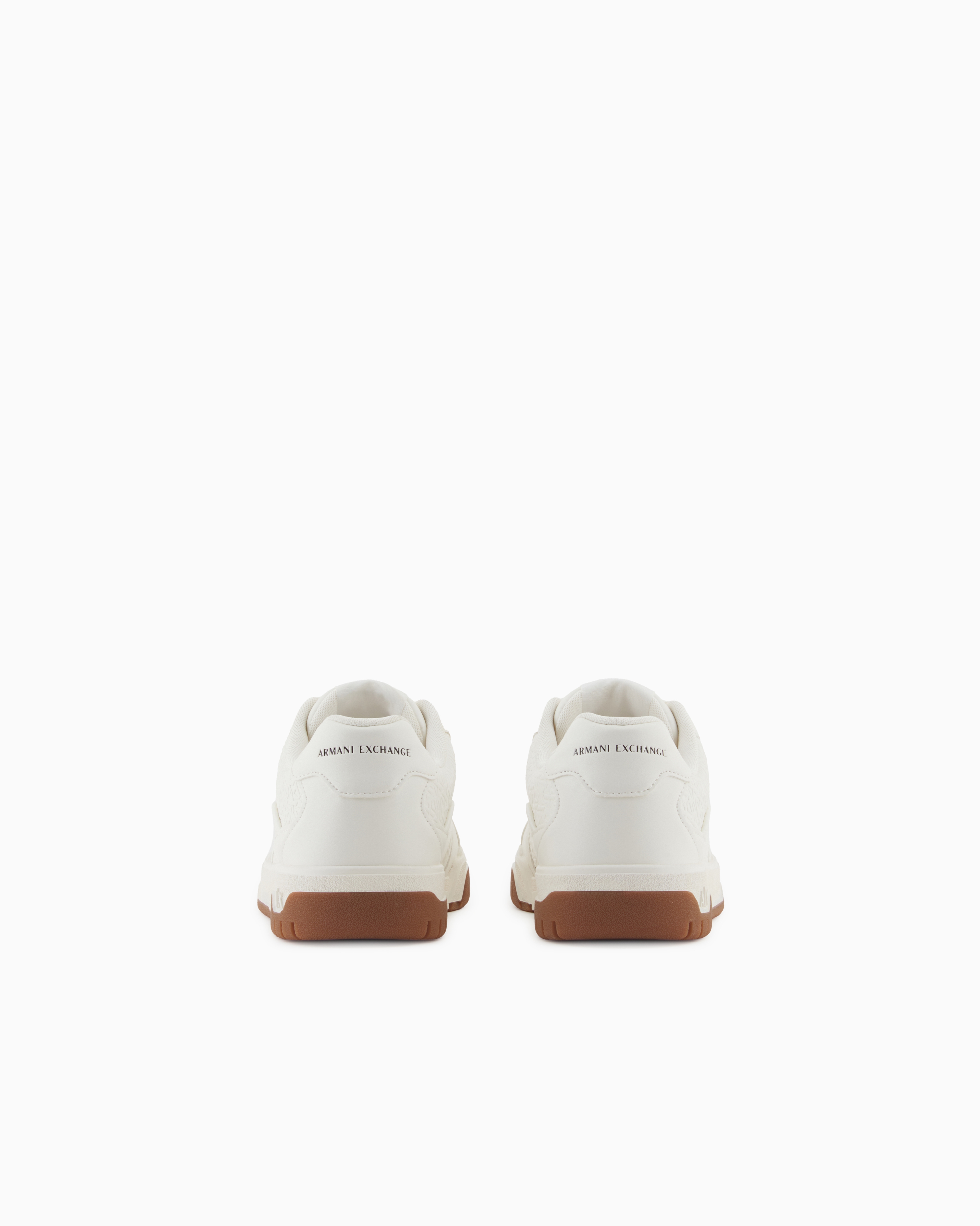 Armani Exchange Sneakers In White
