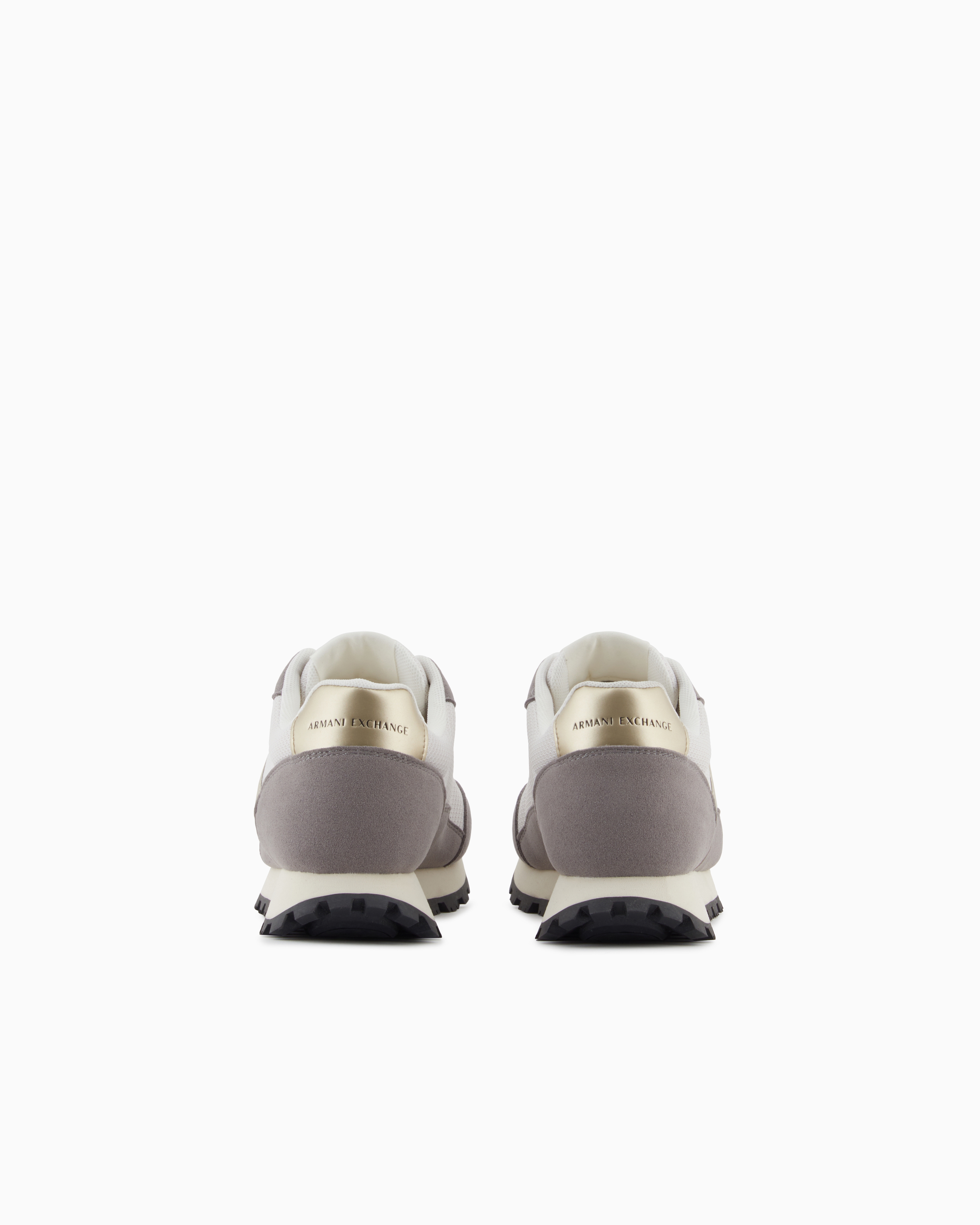 Armani Exchange - Sneakers, Woman, Brown, Size: