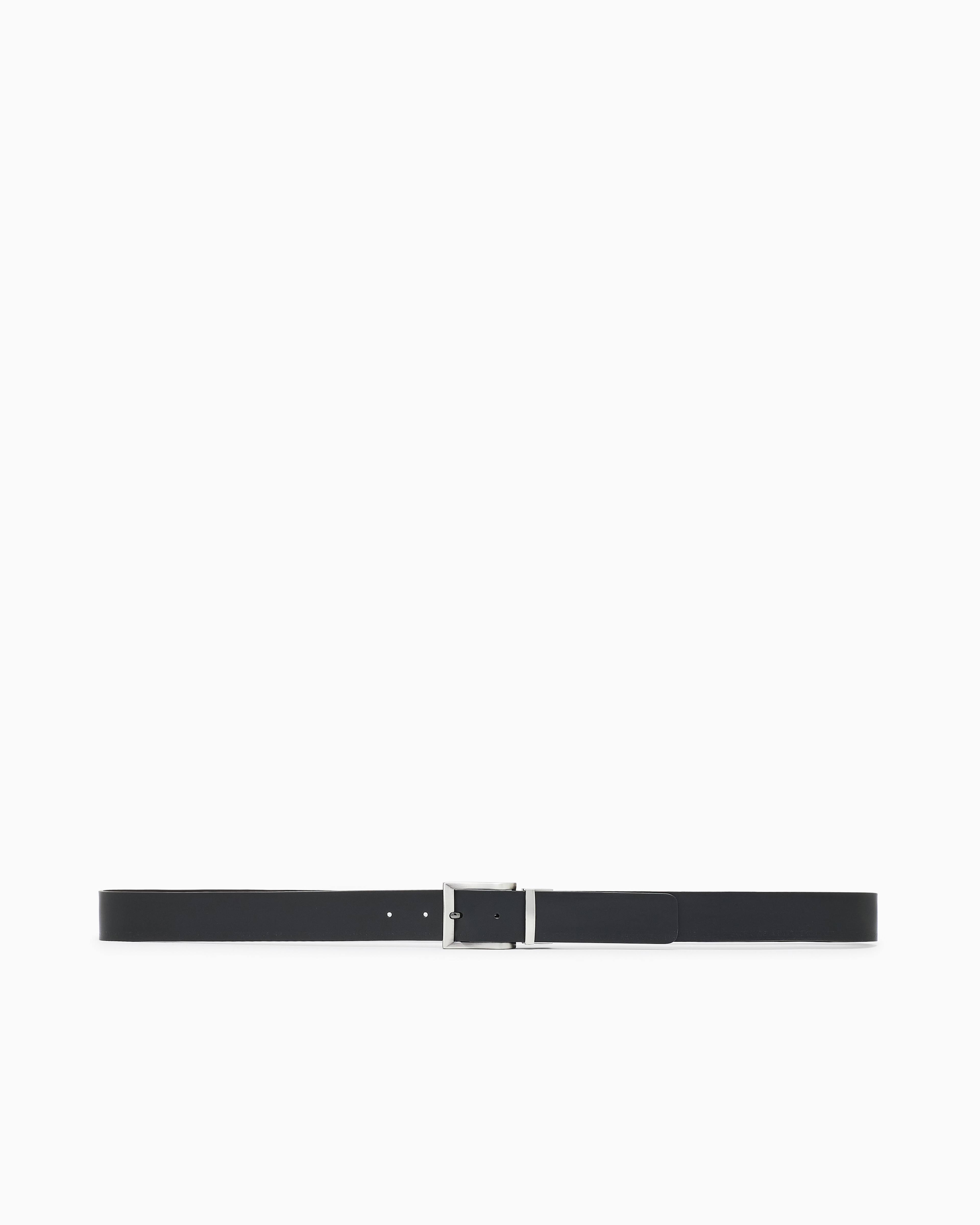 Armani Exchange Leather Belt With Logo