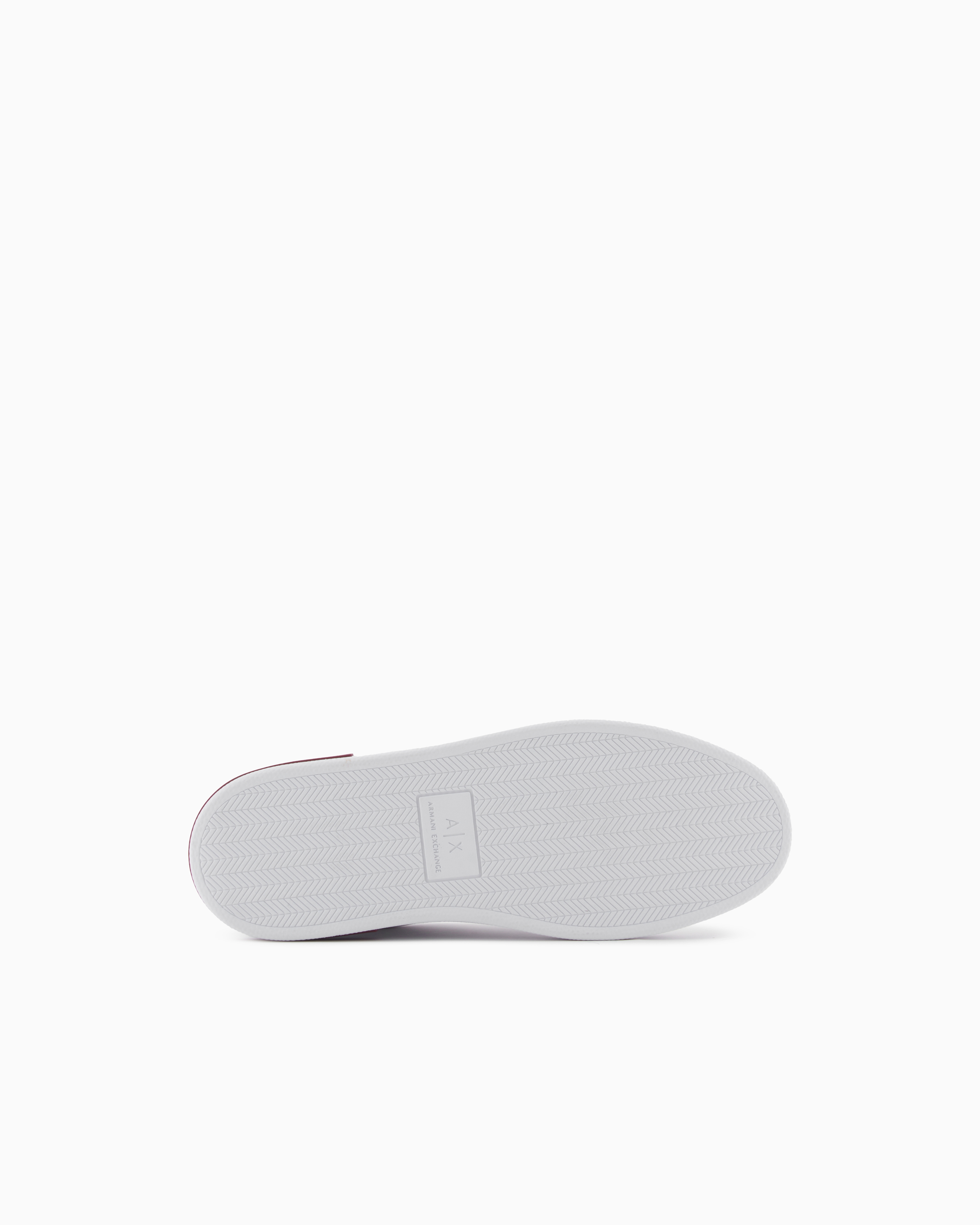 Armani Exchange - Sneakers with laces and logo, Woman, White, Size: