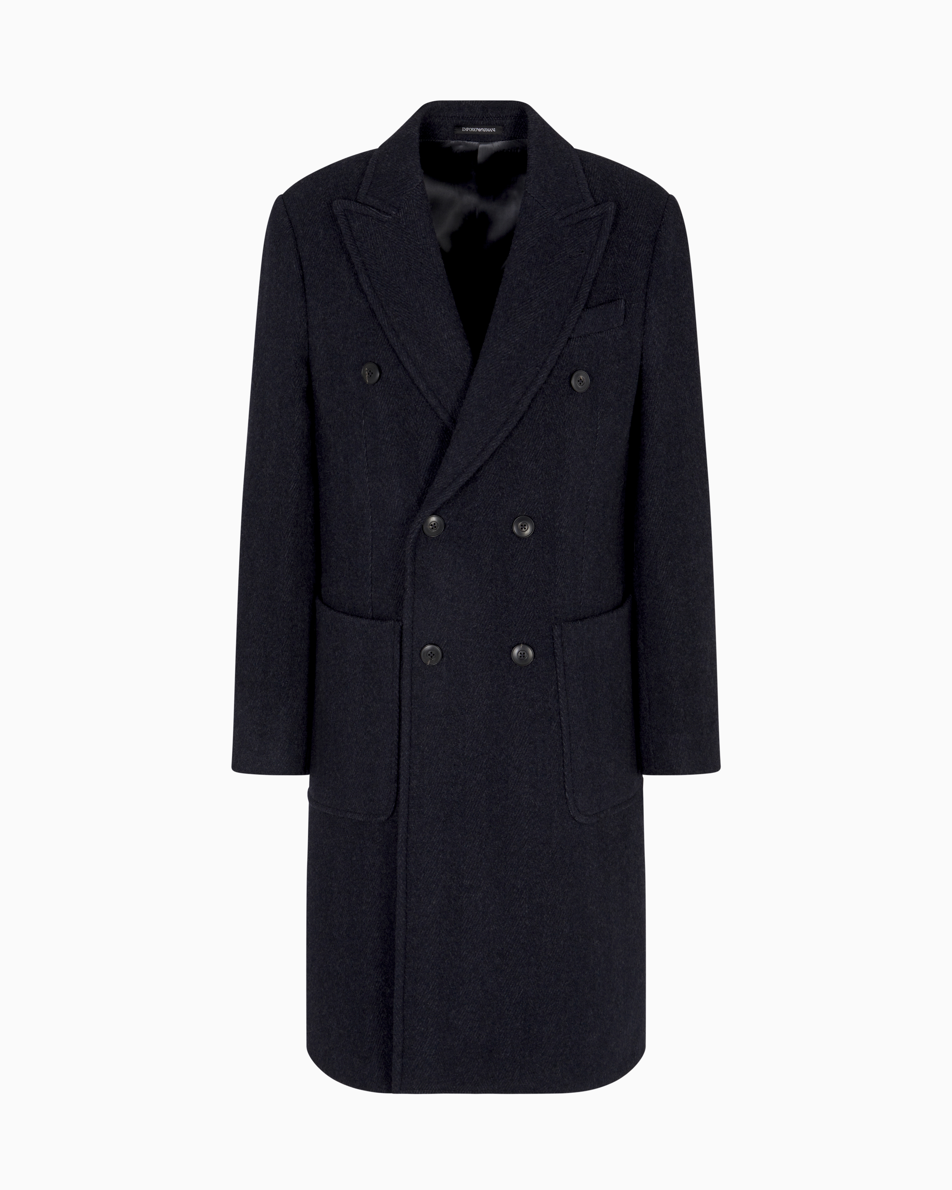 EMPORIO ARMANI ダブルブレスト チェスターコート undefined