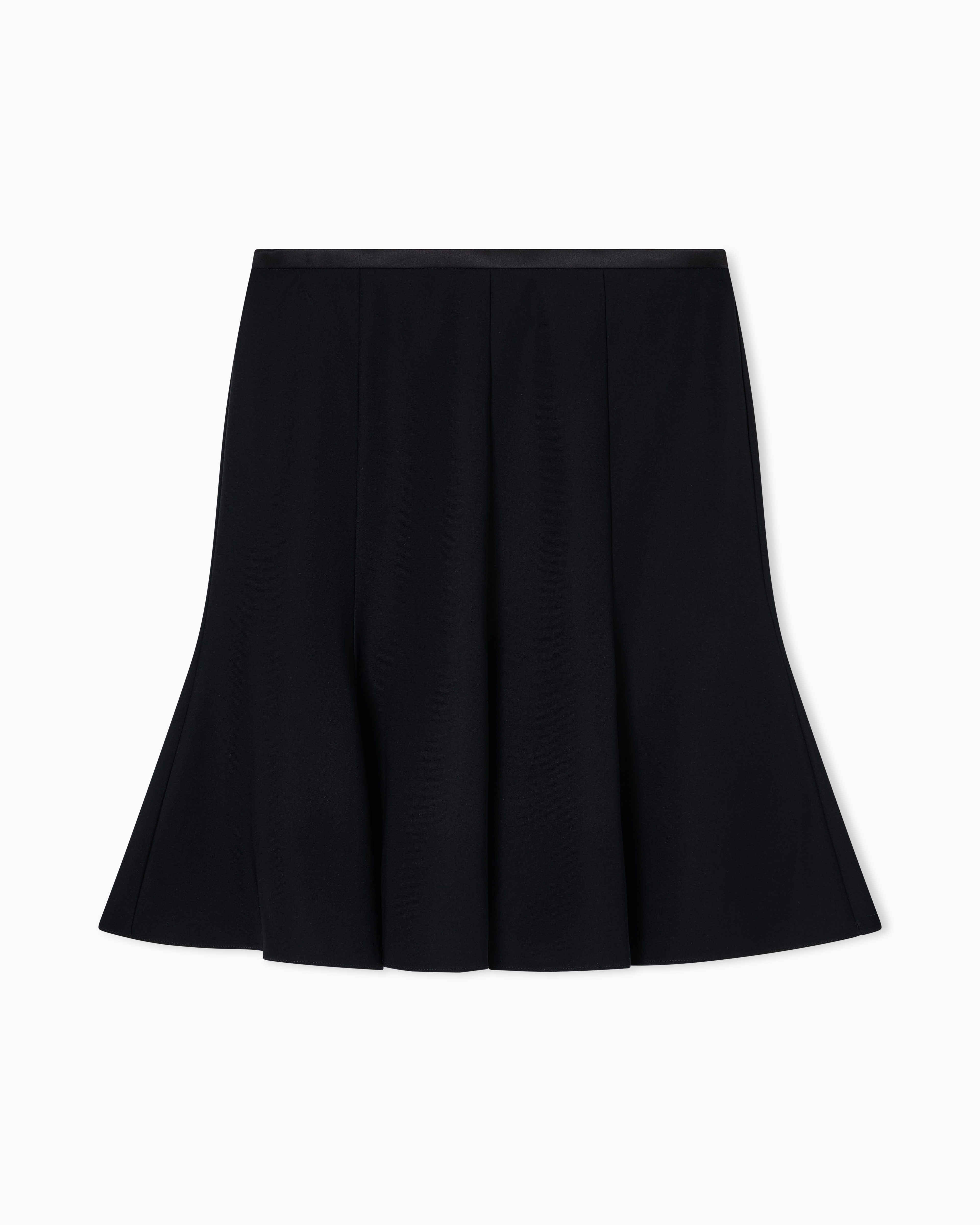 EMPORIO ARMANI ブラックフレアスカート EMPORIO ARMANI ブラックフレアスカート undefined