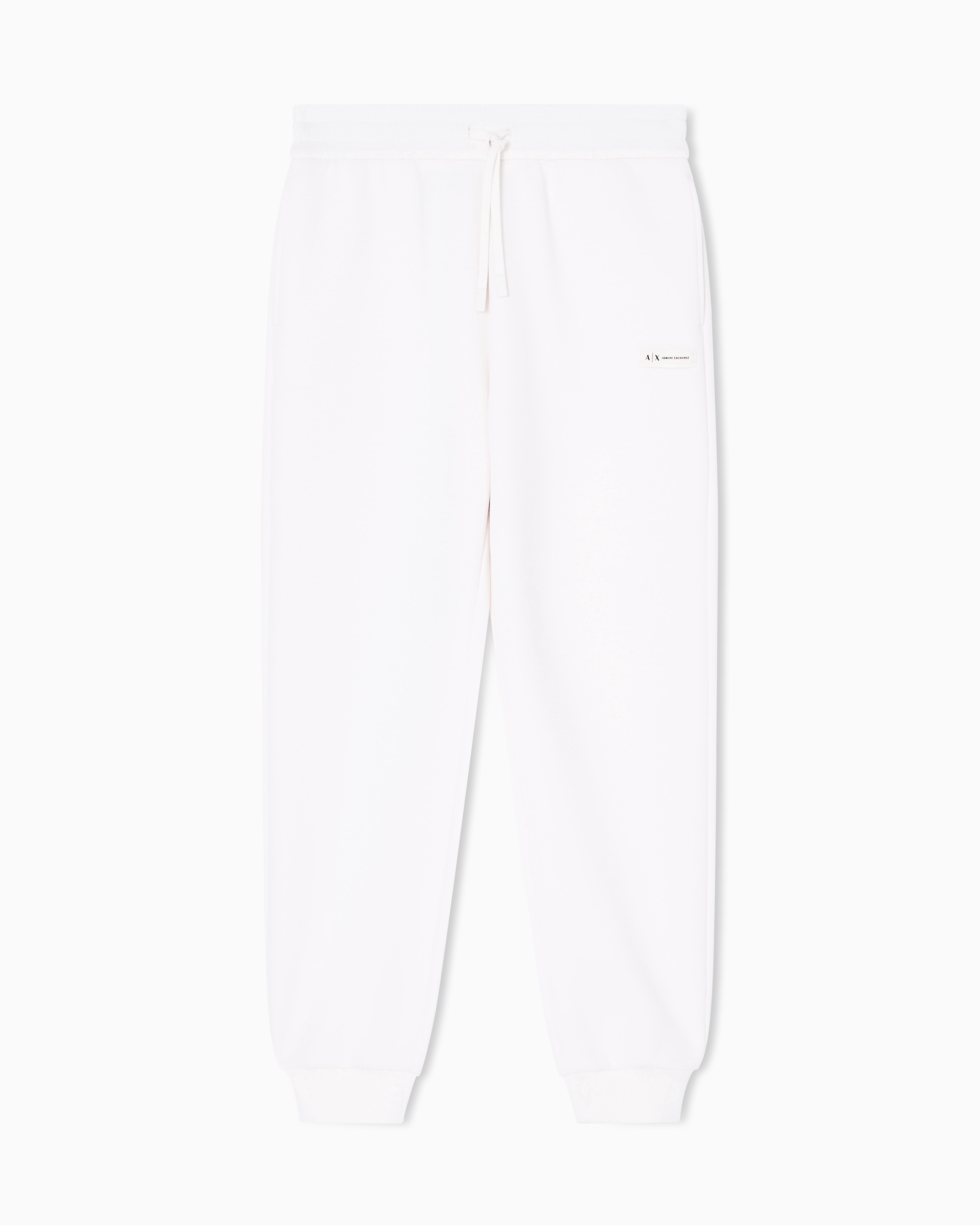 Armani Exchange Sweatpants In White