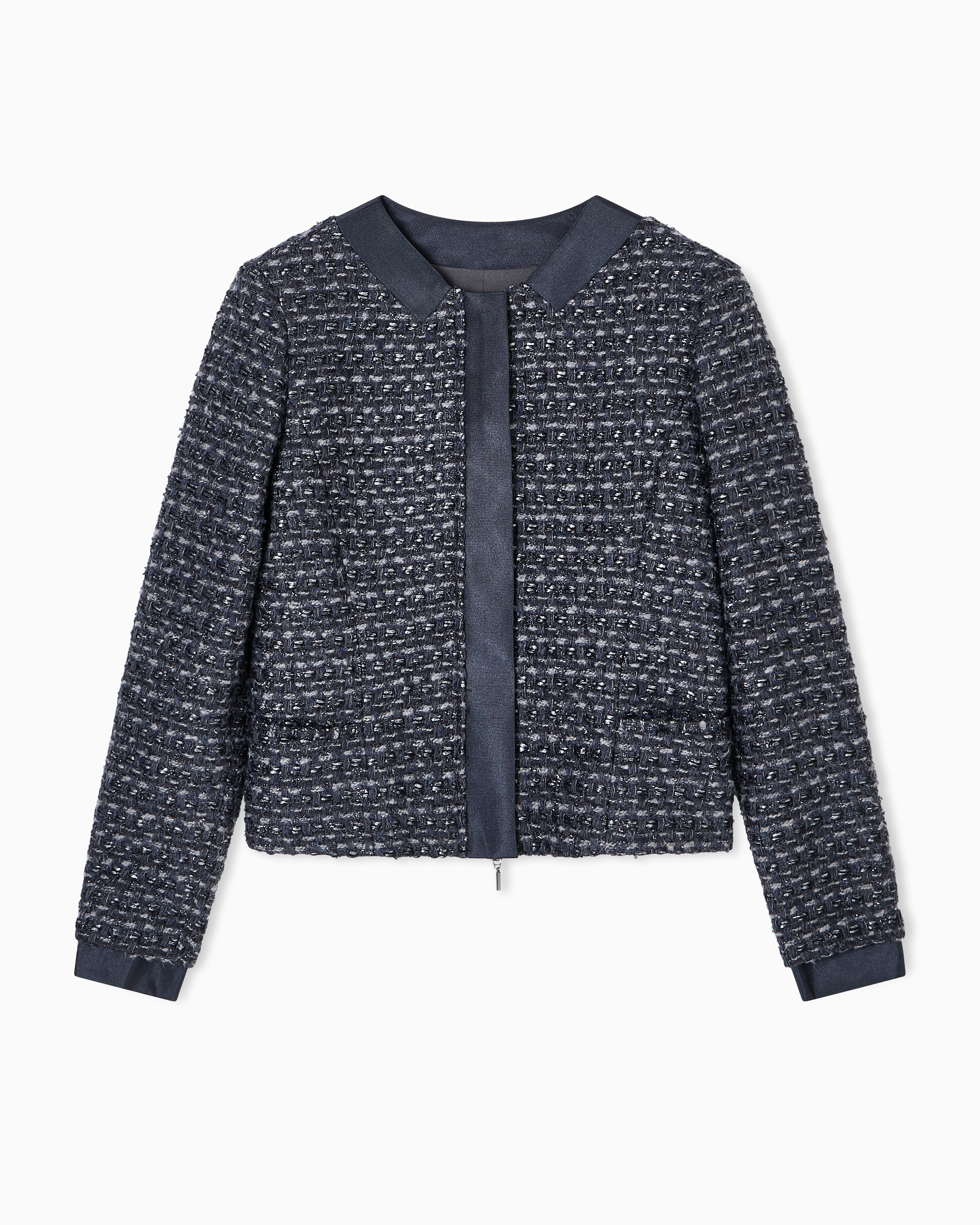 イタリア製 armani tweed wool jacket イタリア製 armani tweed wool jacket Emporio Armani Single