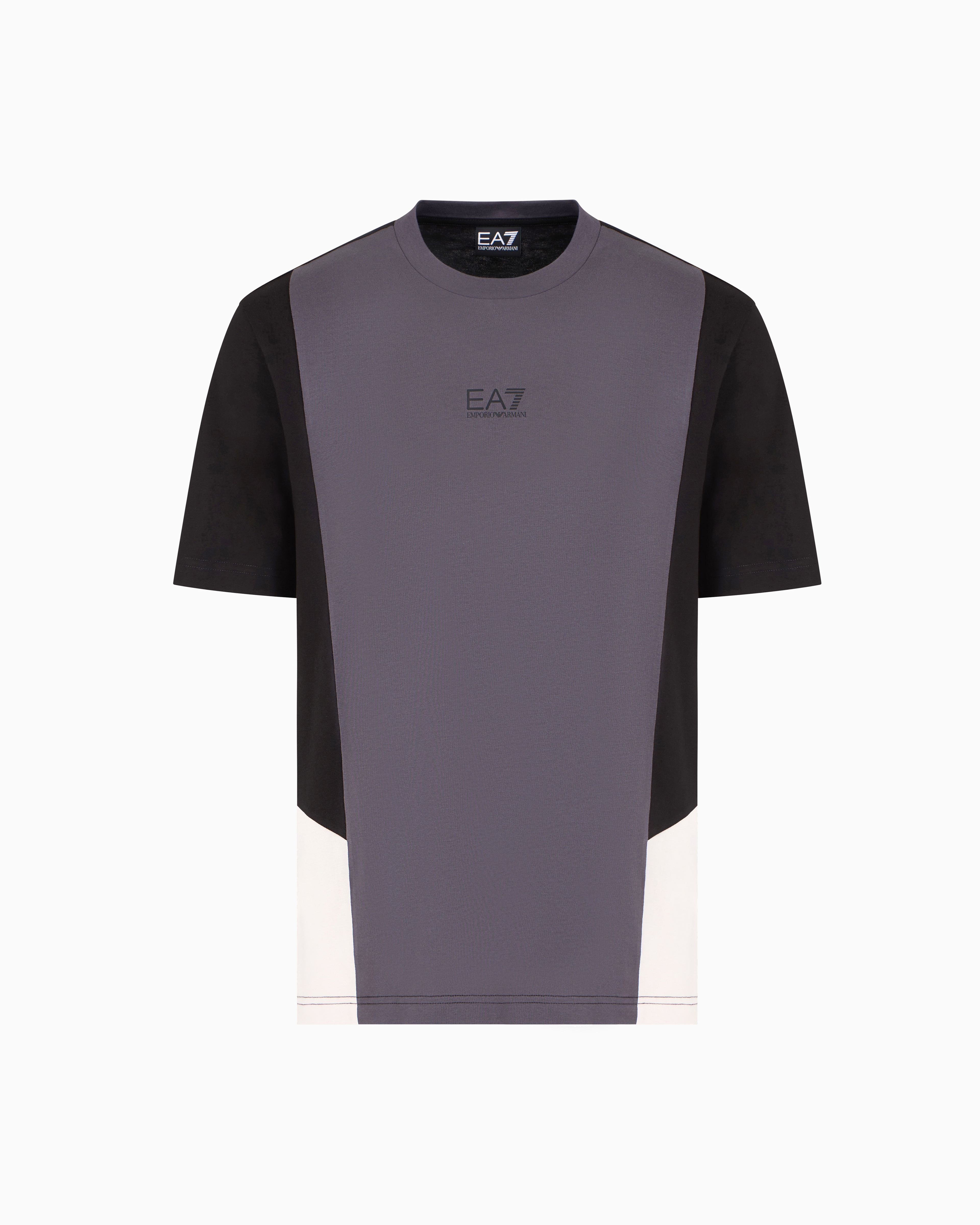 Summer Block cotton jersey crew-neck T-shirt | EA7