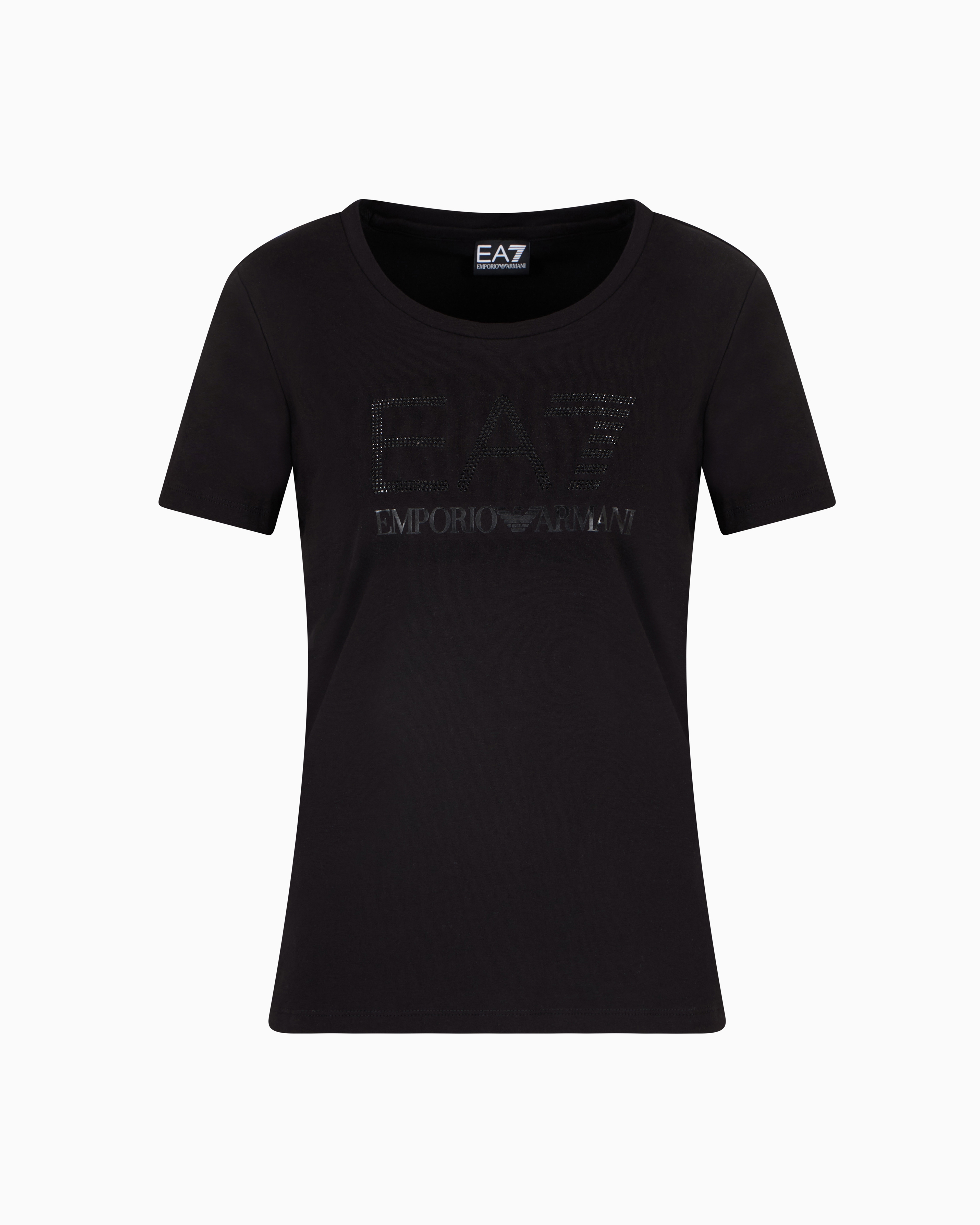 Logo Series stretch cotton-jersey T-shirt | EA7
