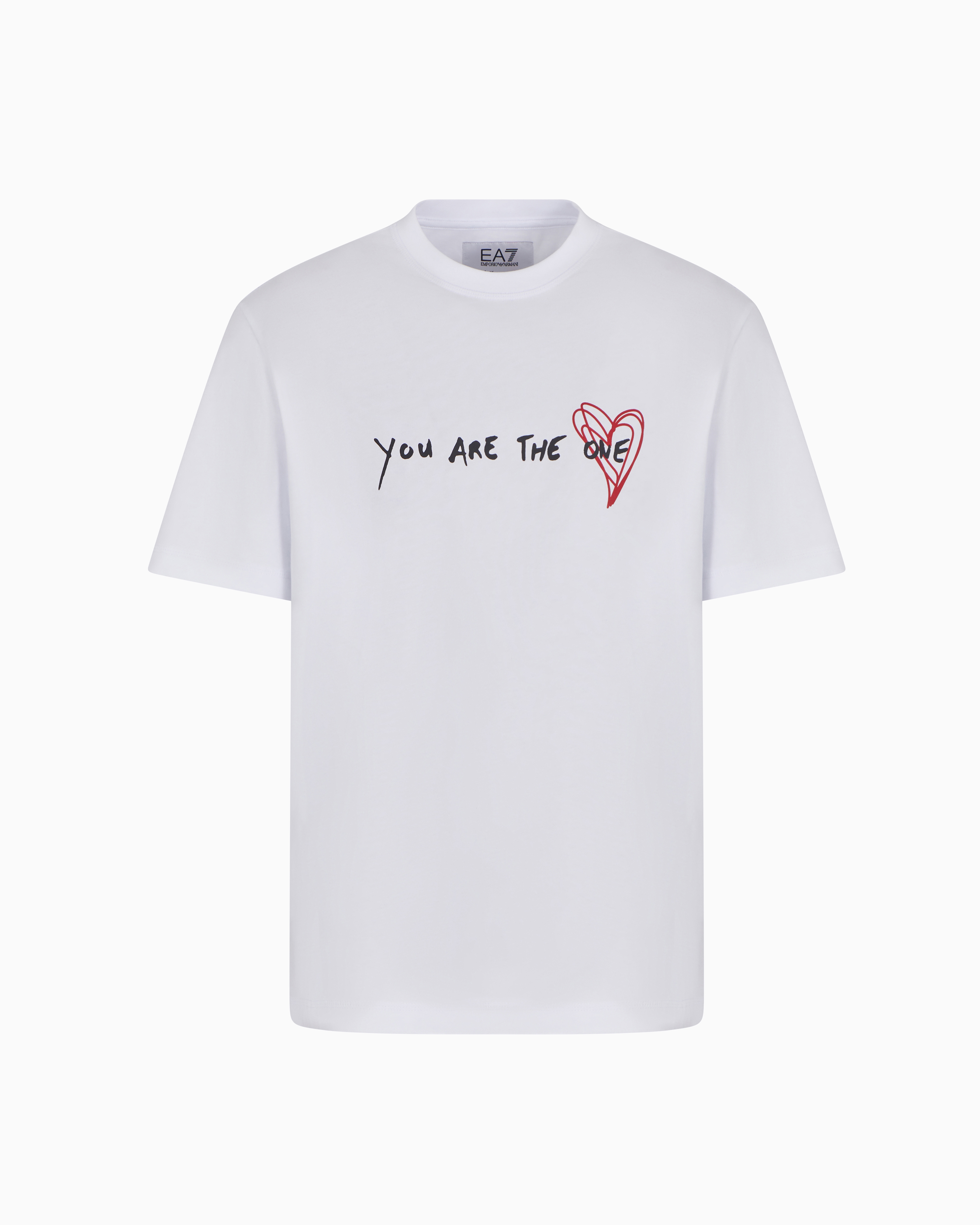 EA7 Ti Amo Tシャツ 7-CUORE ブラック 7X000032-AF13243-FC135 EA7 Ti Amo Tシャツ 7-CUORE ブラック 7X000032-AF13243-FC135