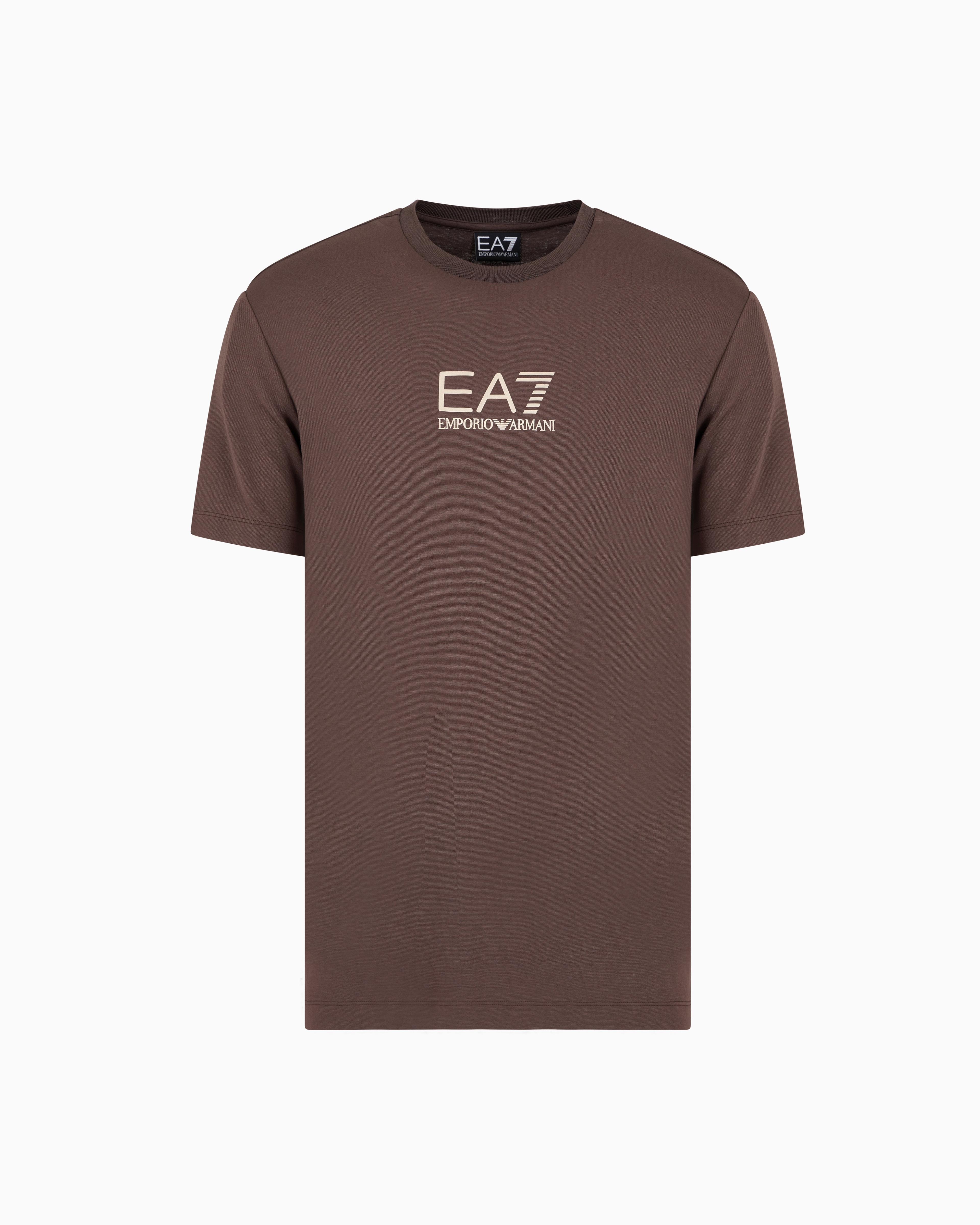 Gold Label viscose-jersey crew-neck T-shirt | EA7