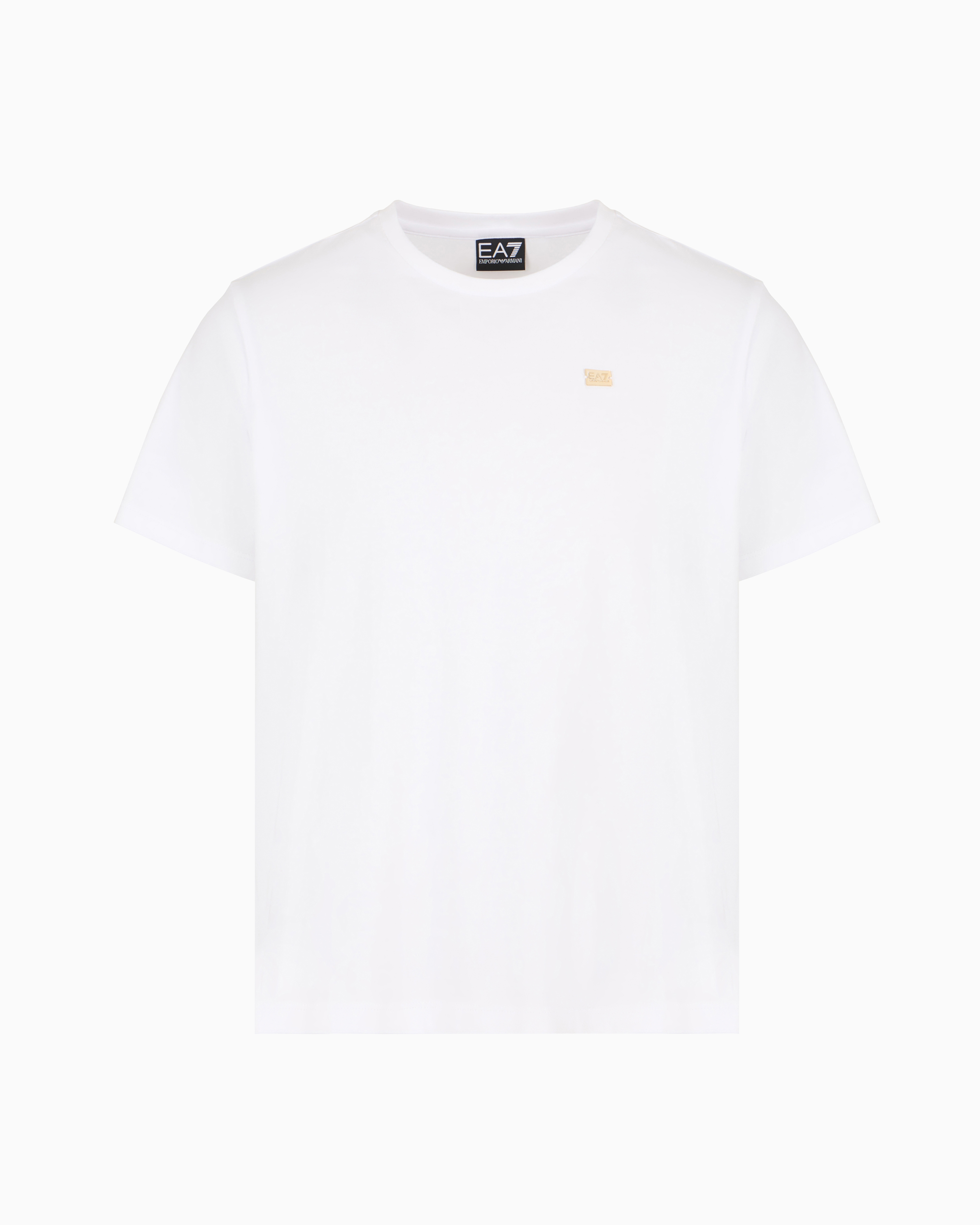 Emporio Armani EA7 Train Big Men's White Full Zip Track