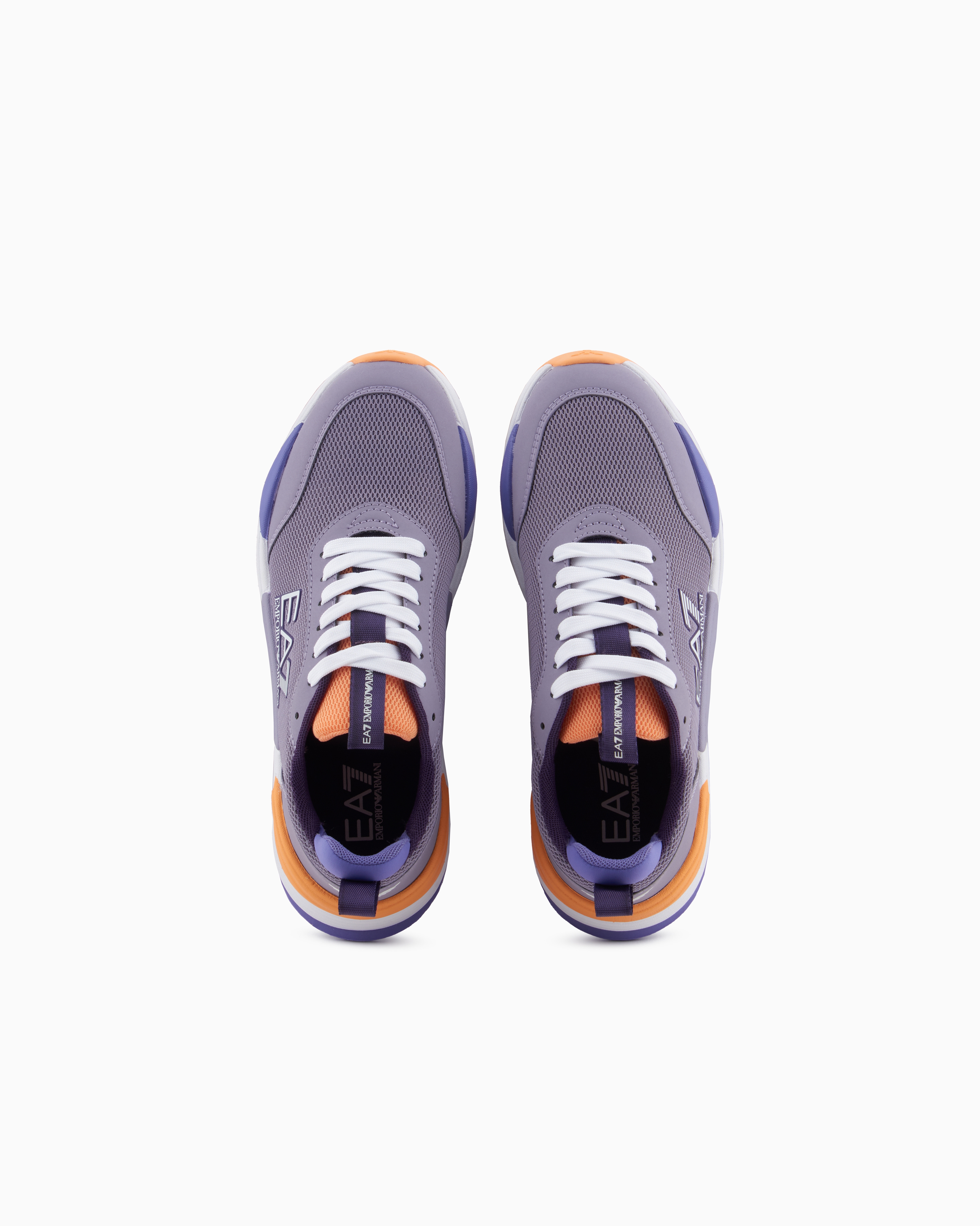 Ea7 Junior Ace Runner Sneakers In Purple